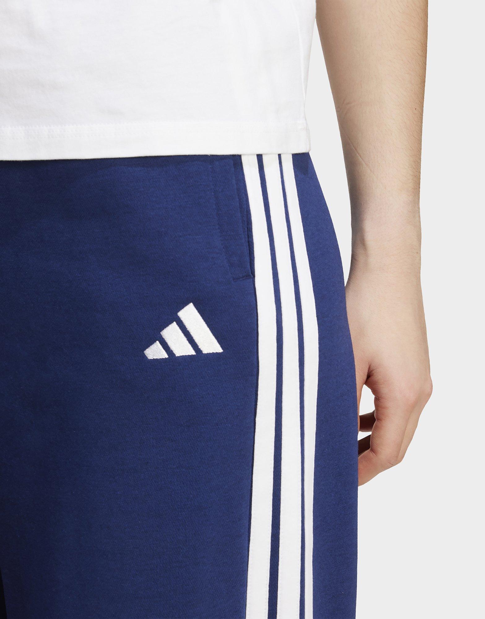 adidas adidas 3-Stripes Fleece Wide Broek