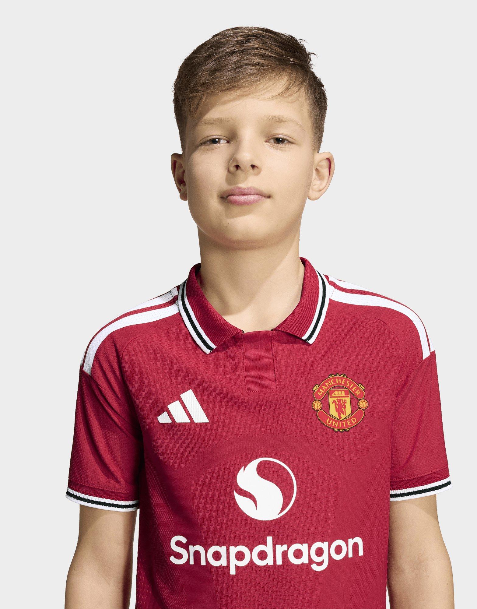 adidas Maillot Domicile Manchester United 26/27 Authentique Enfants