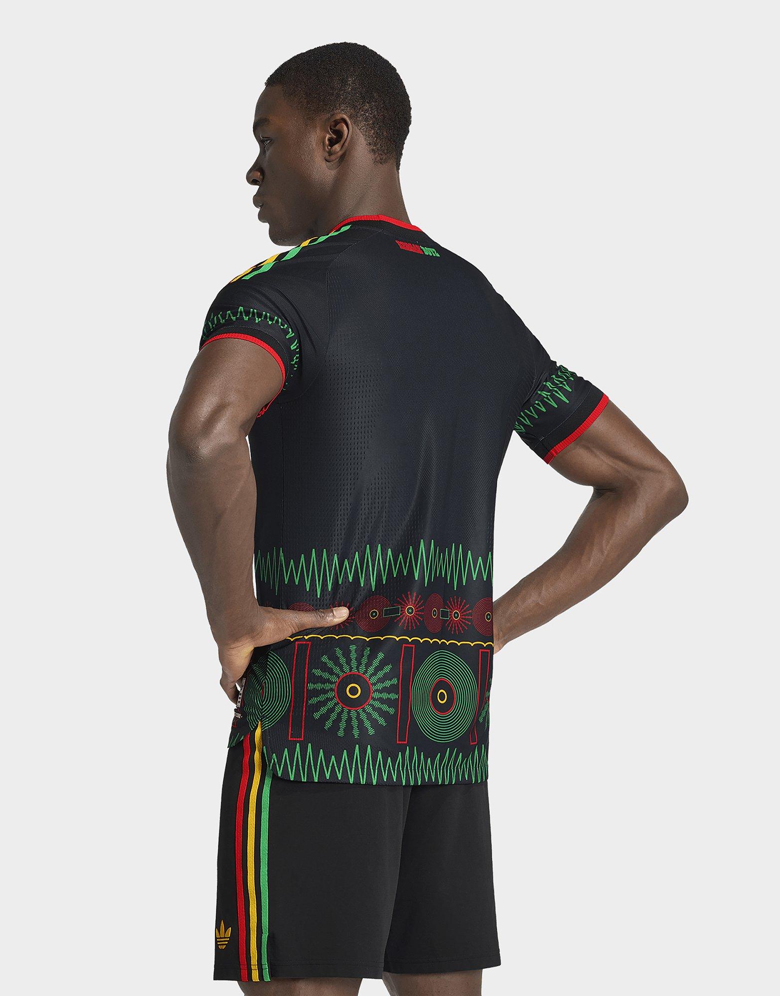adidas Maillot Extérieur Jamaïque 26 x Bob Marley Authentique