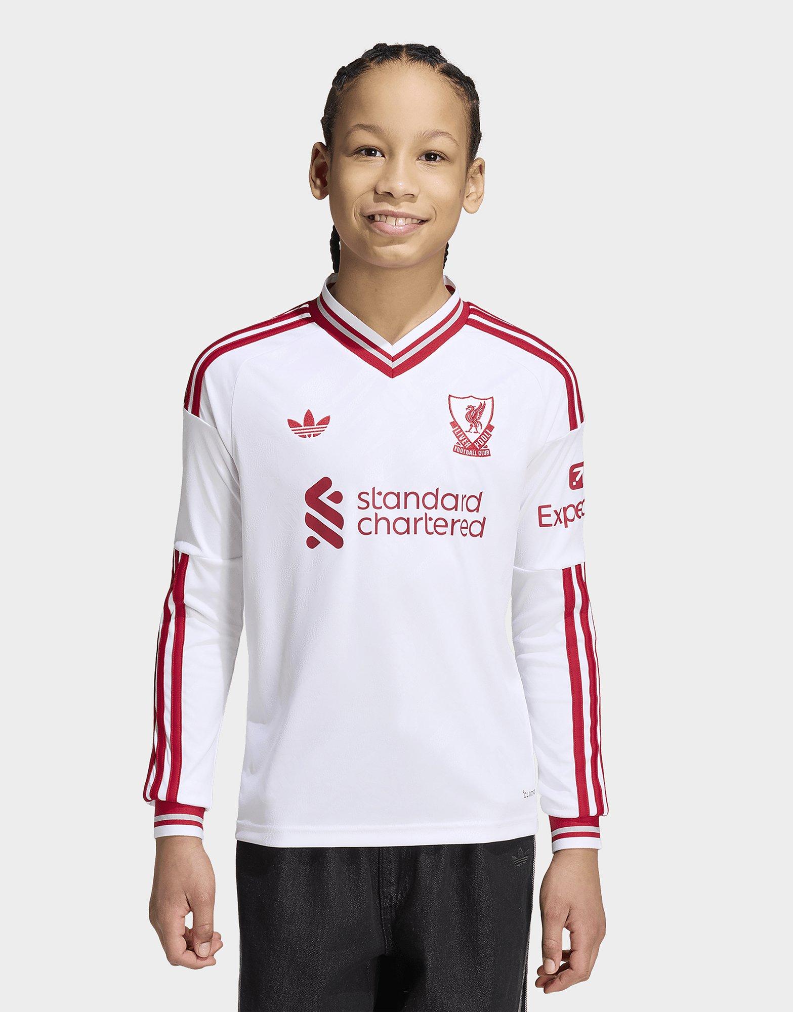 adidas Liverpool Fc 26/27 Kids Auswärtstrikot, Langärmelig