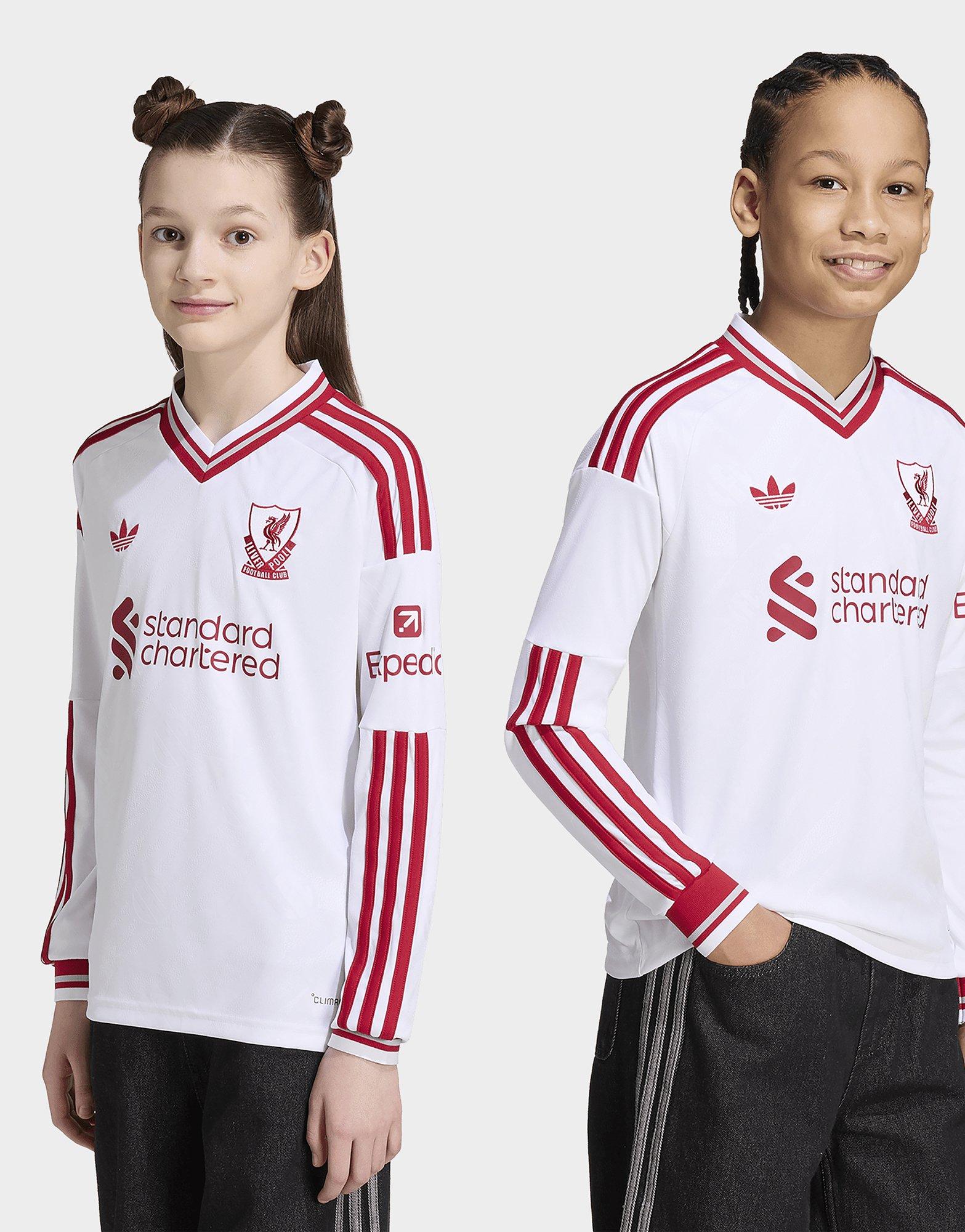adidas Liverpool Fc 26/27 Away Jersey Kids Longsleeve