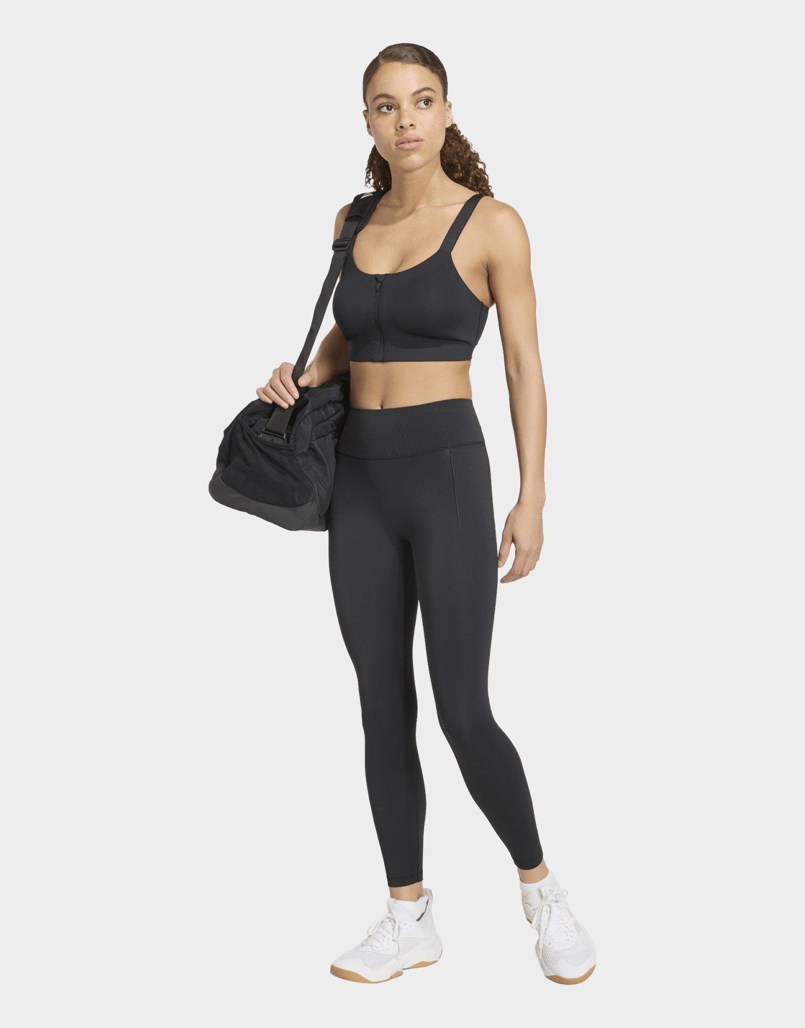 adidas Optimé High Support Zip Bra
