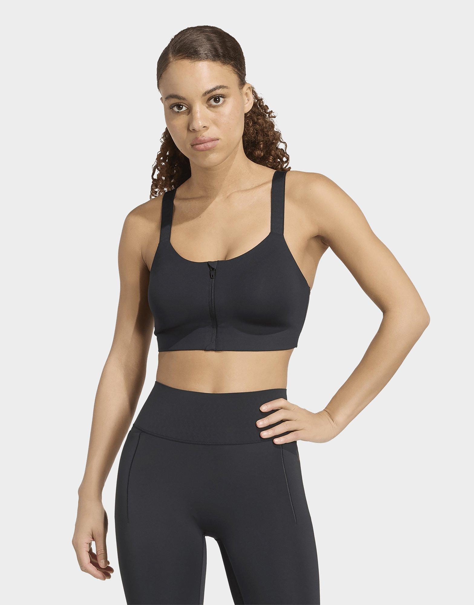 adidas Optimé High Support Zip Bra