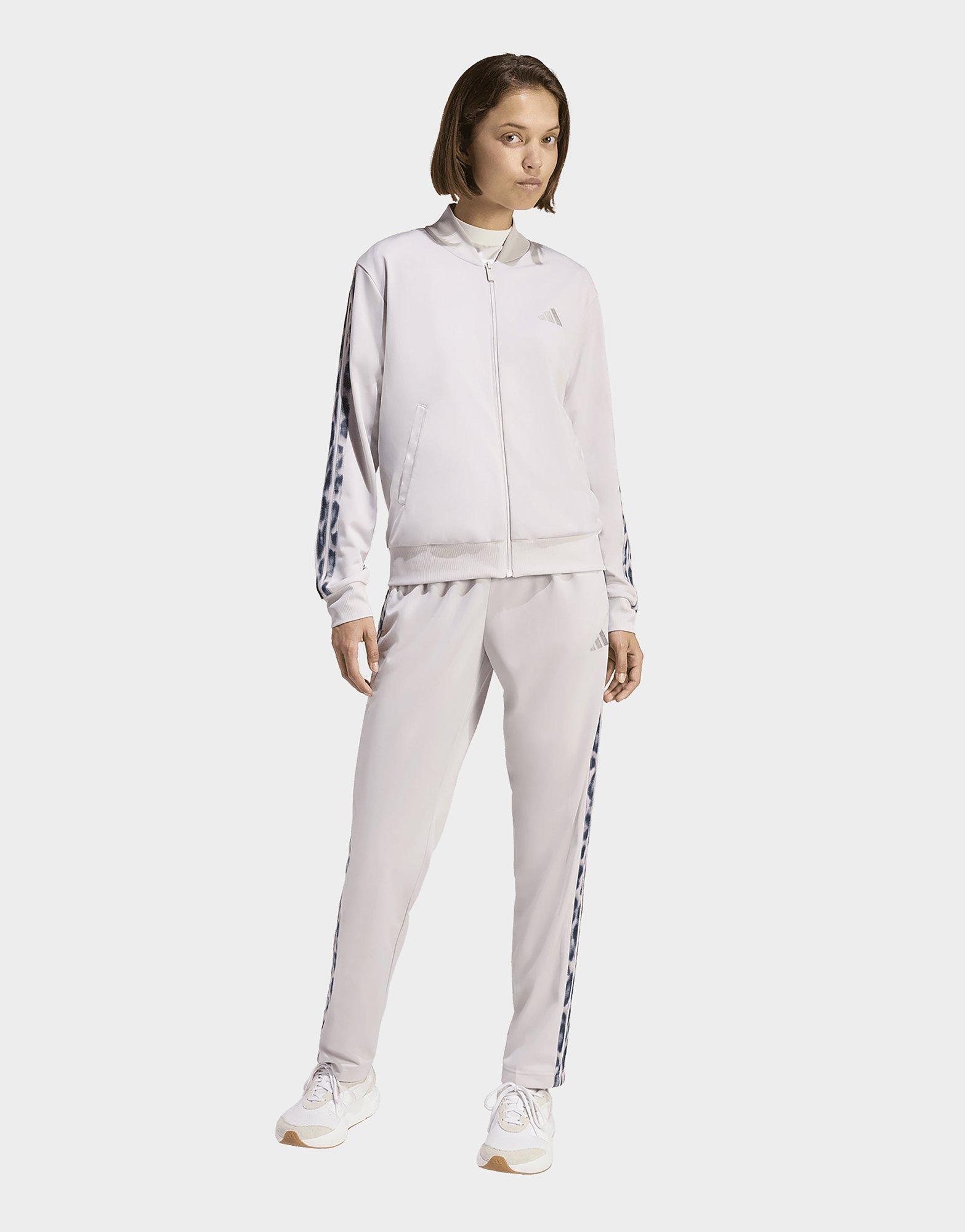 adidas Tuta 3 Stripes Leopard Print