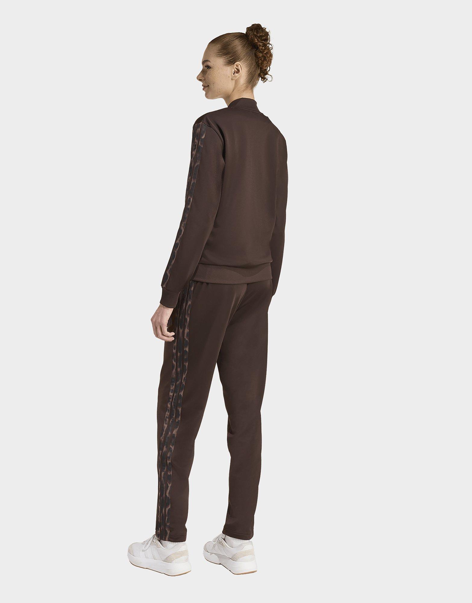 adidas 3-STRIPES LEOPARD PRINT TRACKSUIT