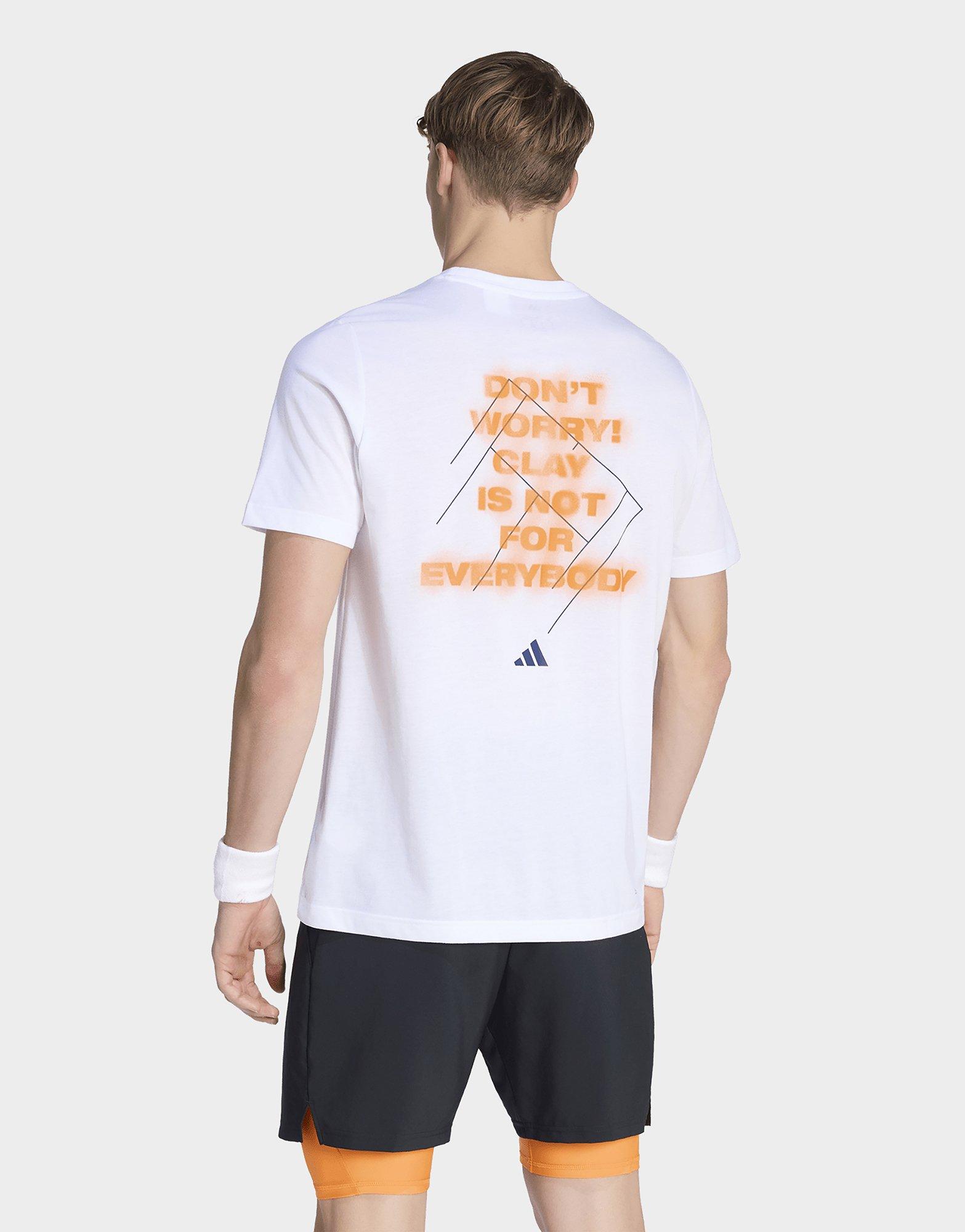 adidas TENNIS CLAY IS NOT GRAPHIC T-SHIRT