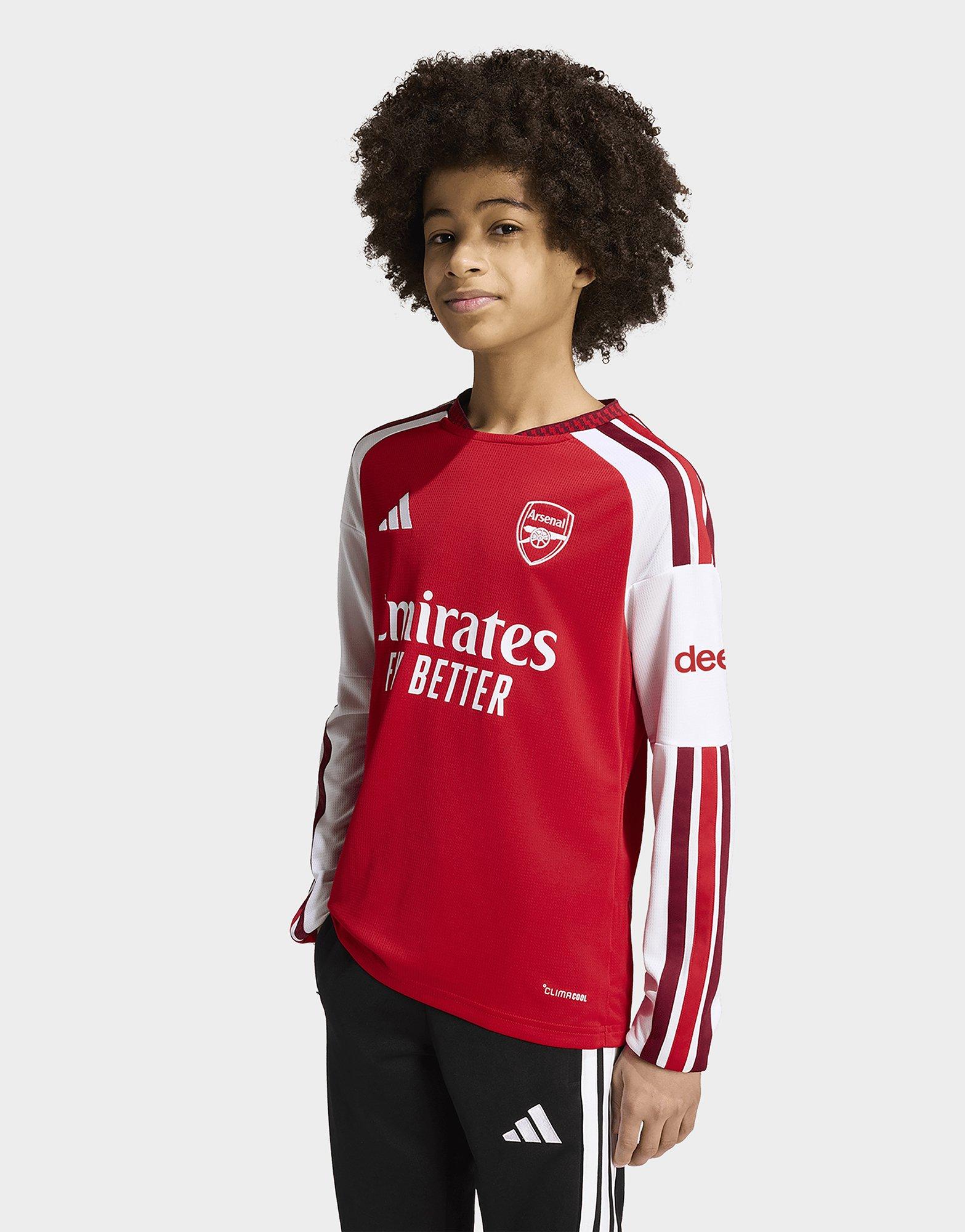adidas Arsenal Fc 26/27 Home Kids Longsleeve Jersey