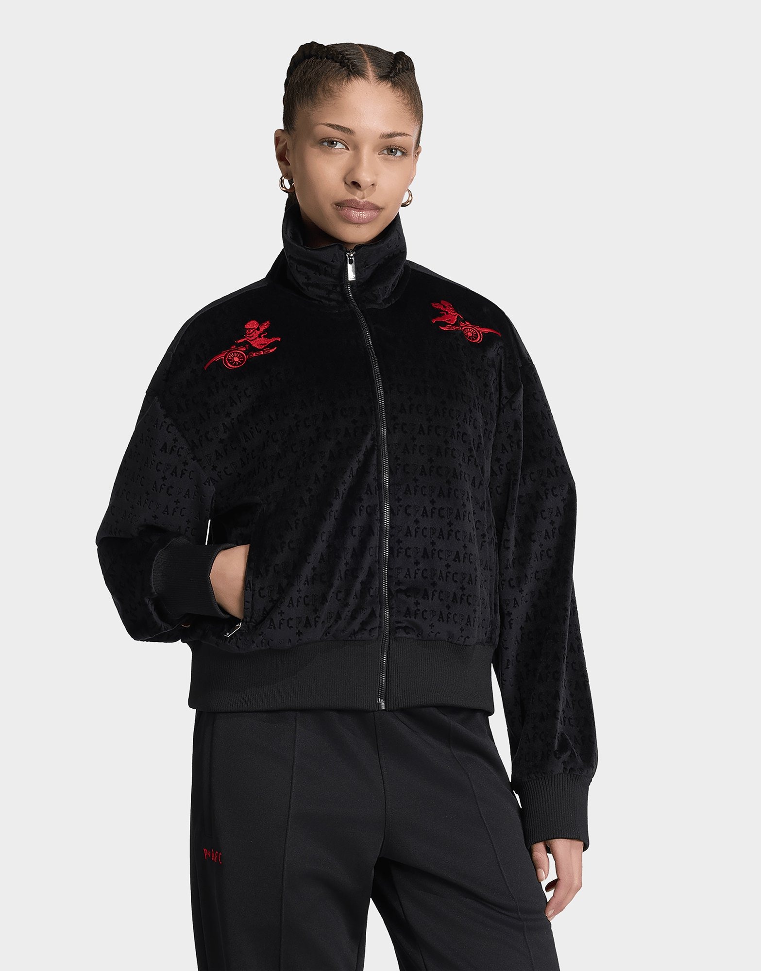 ジャケット・アウター  Arsenal FC Places+Faces Track Top Black adidas Arsenal FC Places+Faces Track Top | JD Sports UK