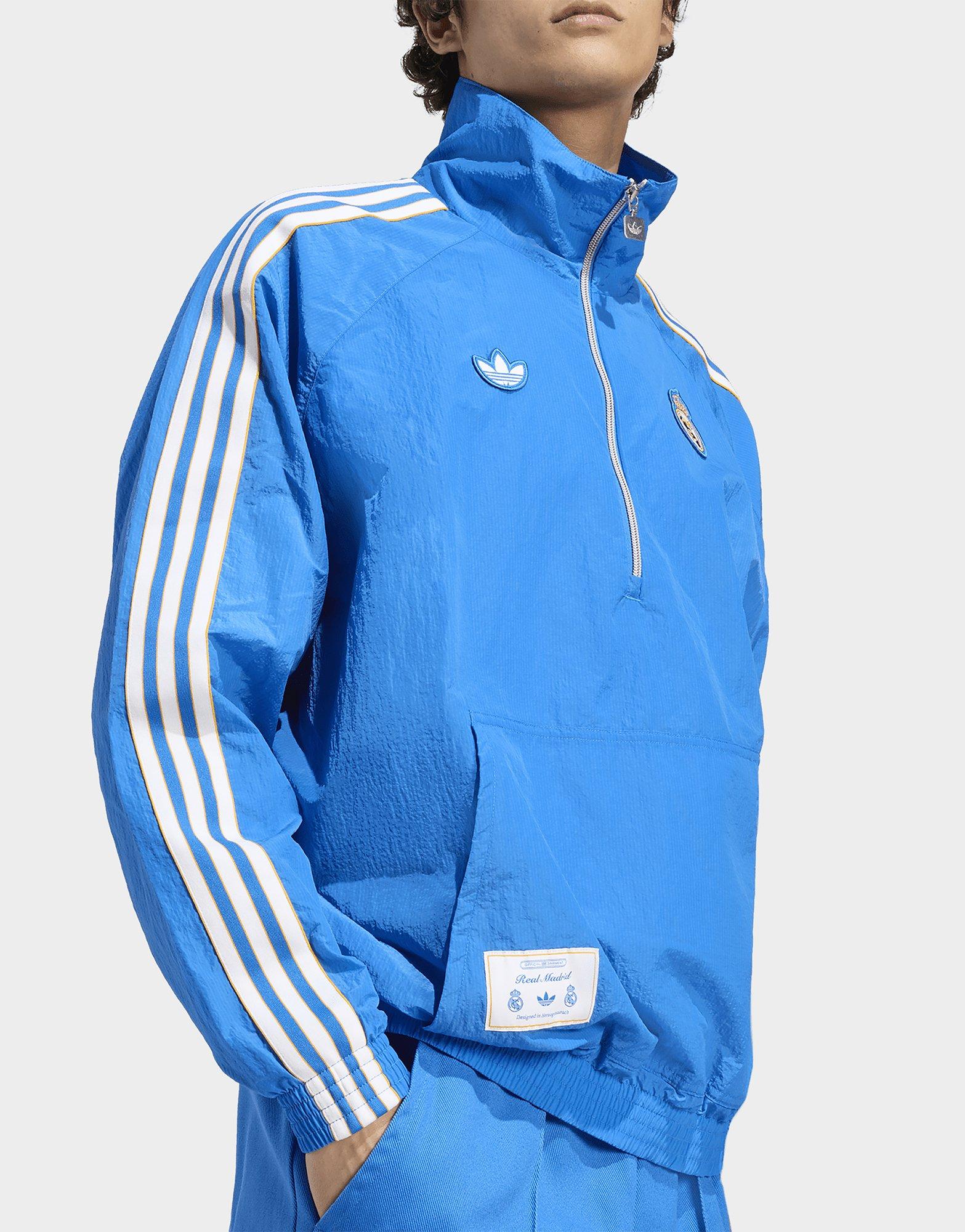 adidas Real Madrid Terrace Icons Half-Zip Jacket