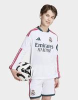 adidas Maglia Home A Maniche Lunghe Real Madrid 26/27 Per Bambini E Bambine