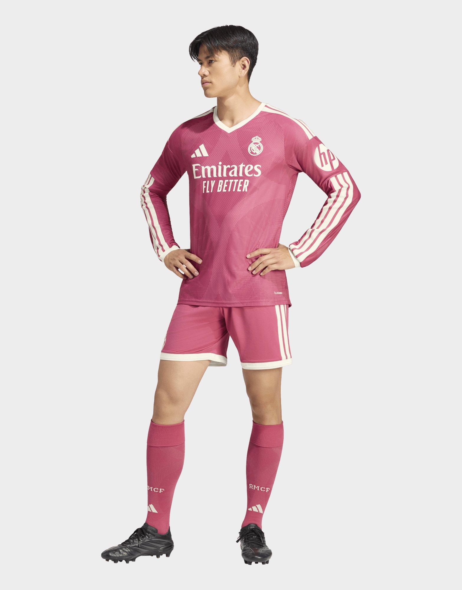 adidas Real Madrid 26/27 Authentic Ausweichtrikot, Langärmelig