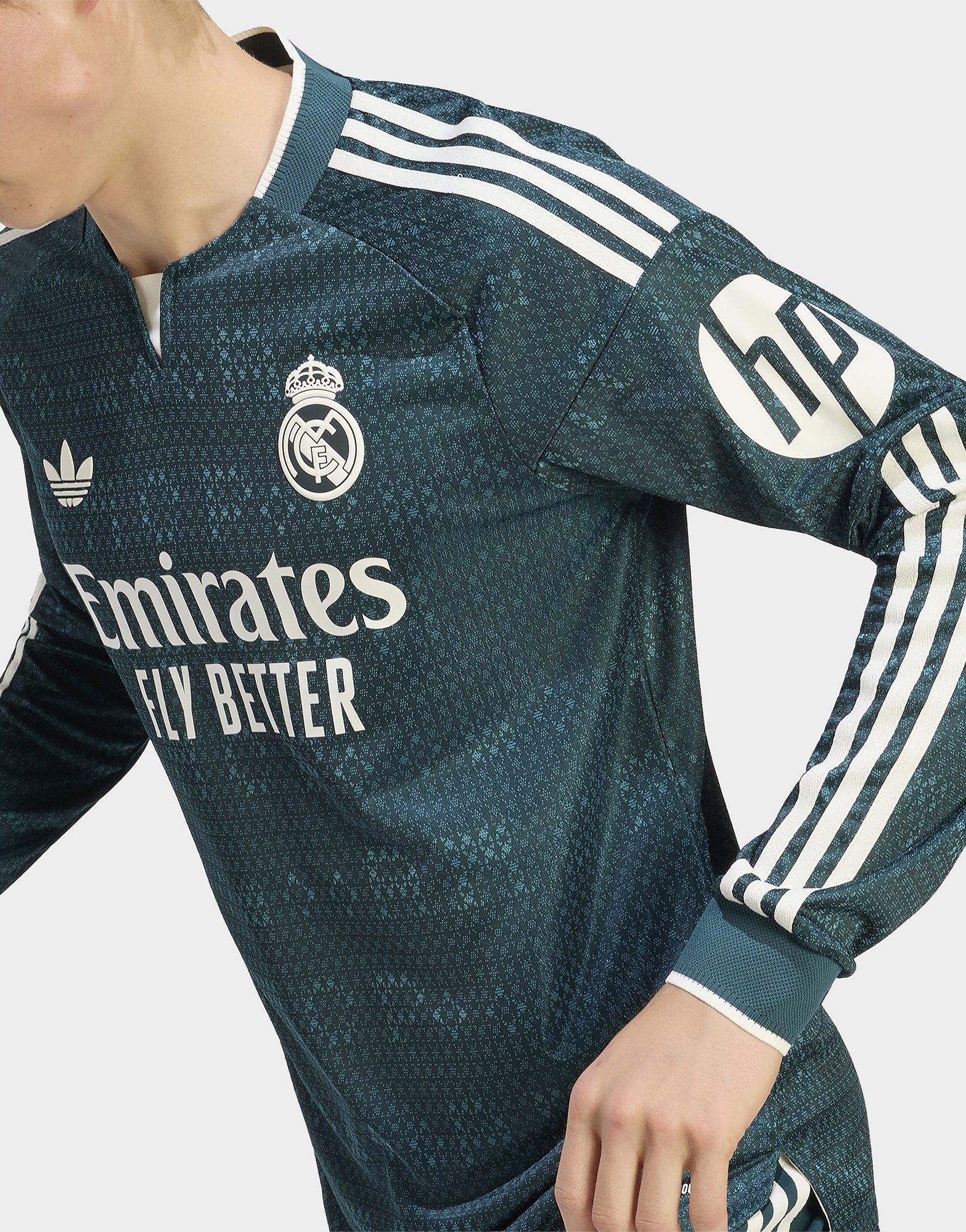 adidas Real Madrid 26/27 Authentic Auswärtstrikot, Langärmelig