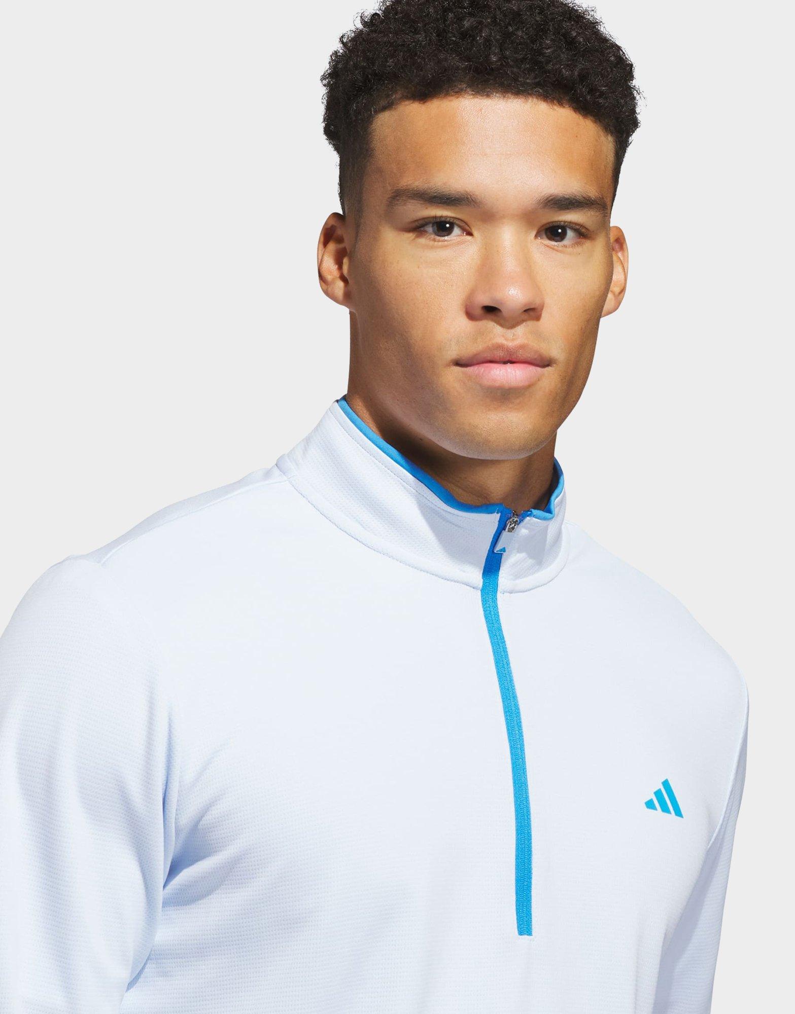 adidas Lichtgewicht Top met Halflange Rits