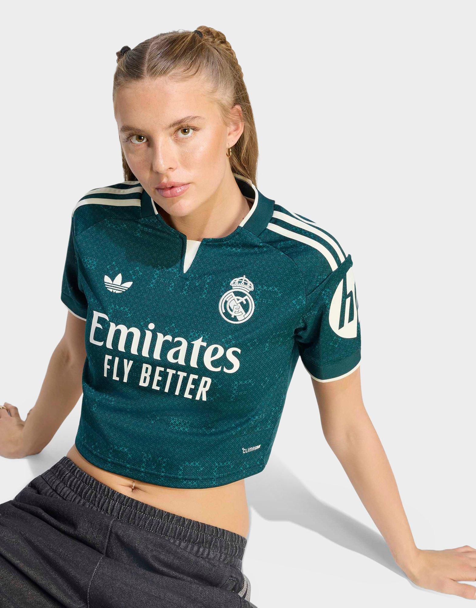 adidas Maillot Cropped Extérieur Real Madrid 26/27