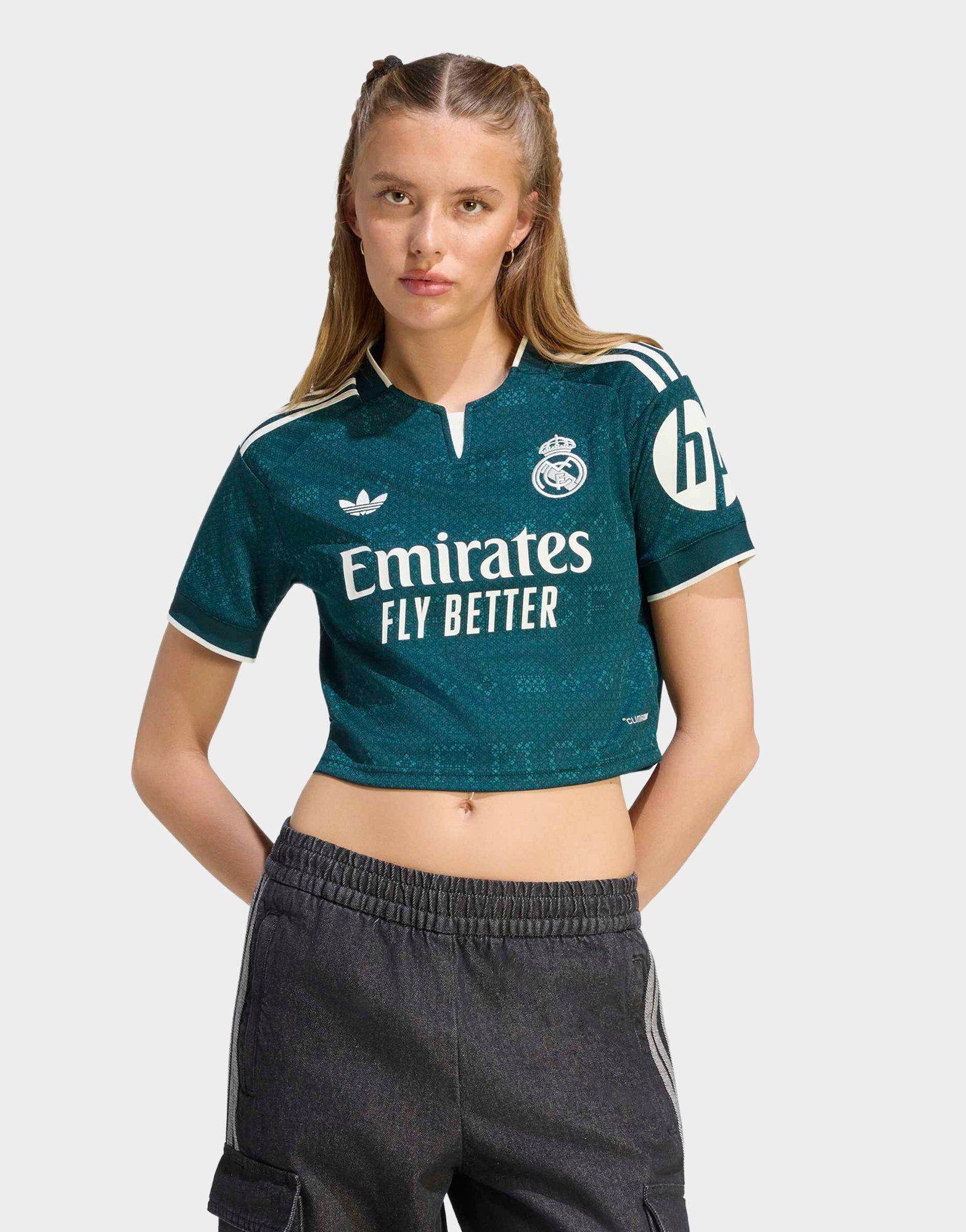 adidas Real Madrid 26/27 Away Cropped Jersey