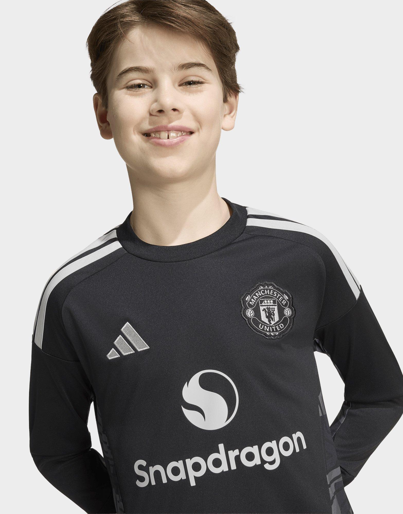 adidas Manchester United 26/27 Kids Torwarttrikot, Langärmelig
