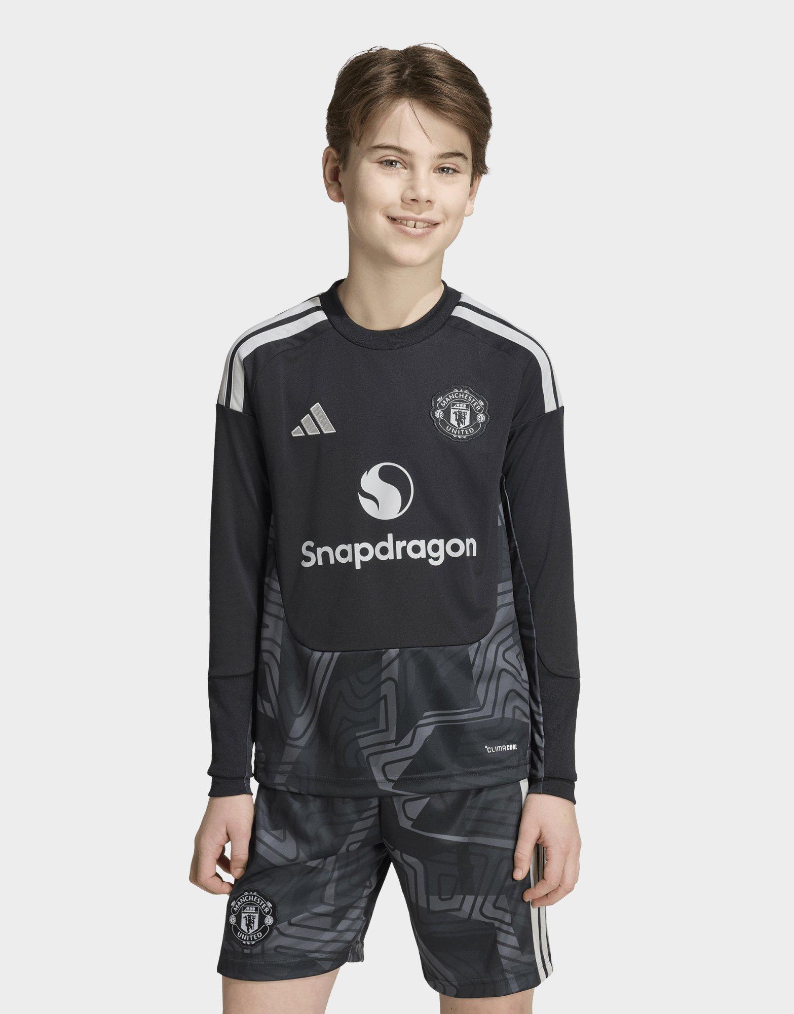 adidas Manchester United 26/27 Goalkeeper Jersey Kids Longsleeve