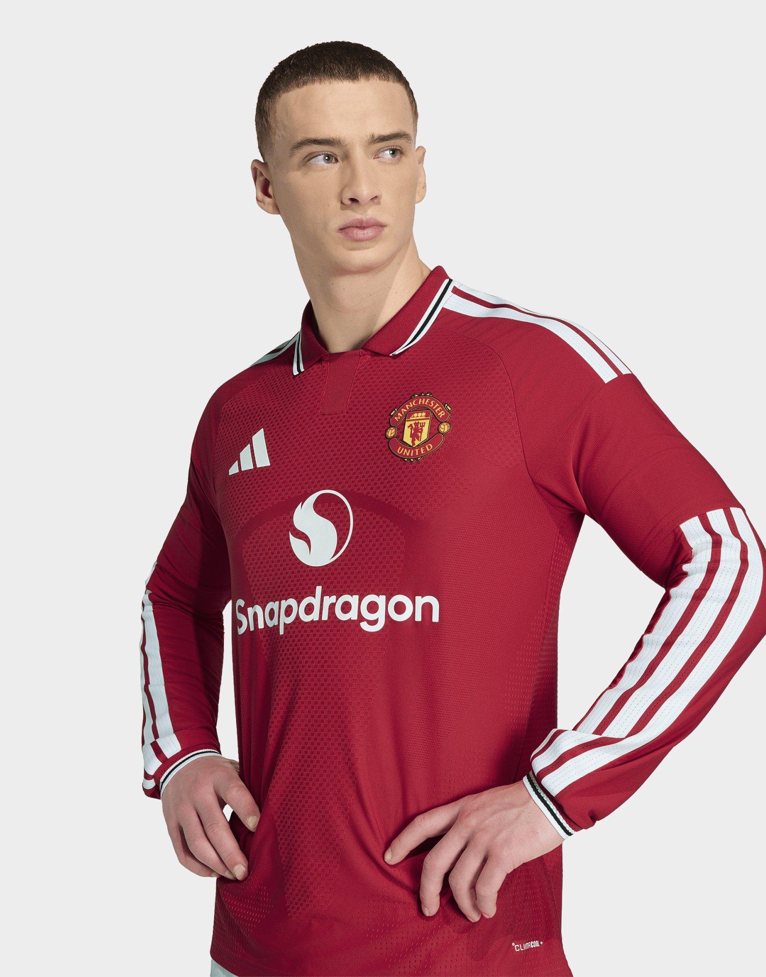 adidas Maillot Manches Longues Domicile Manchester United 26/27 Authentique
