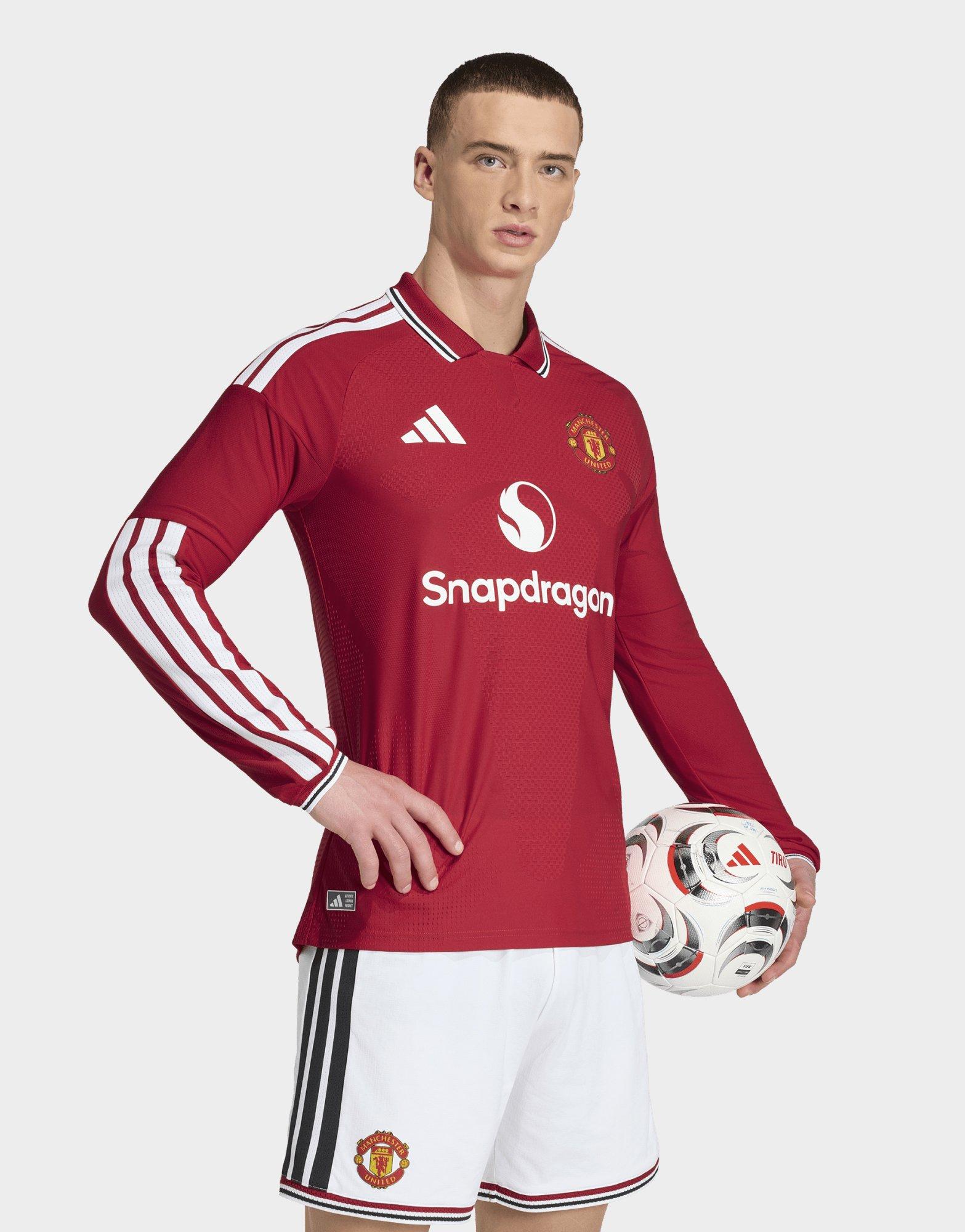 adidas Manchester United 26/27 Home Authentic Jersey Long Sleeve