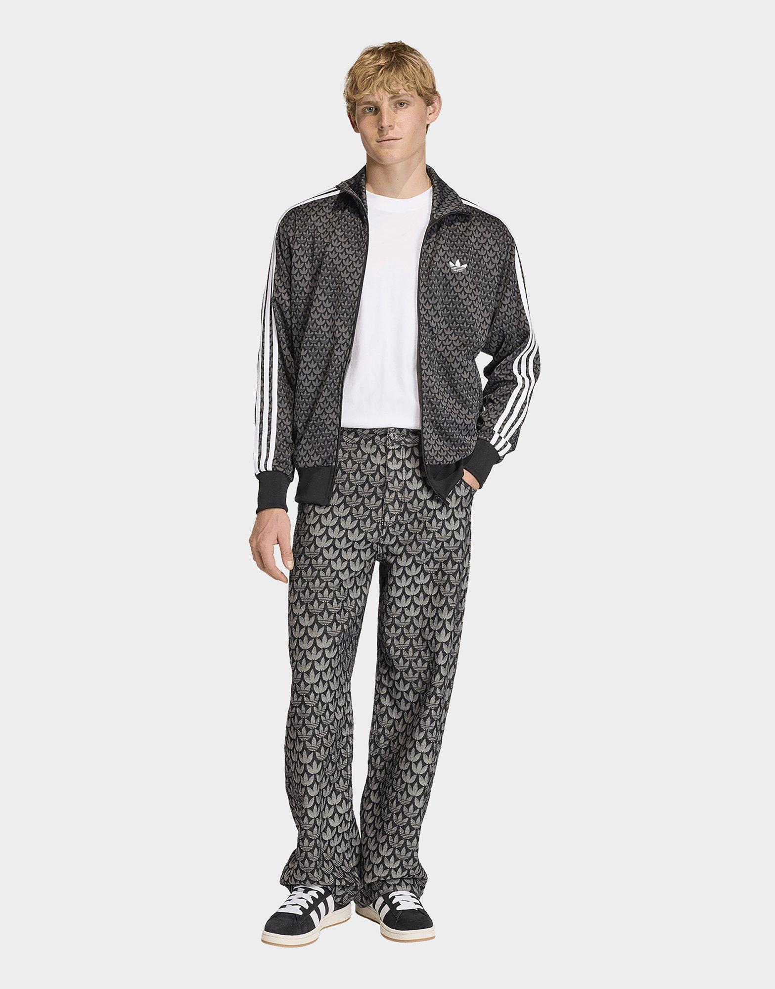 adidas Denim Loose Monogram Pants