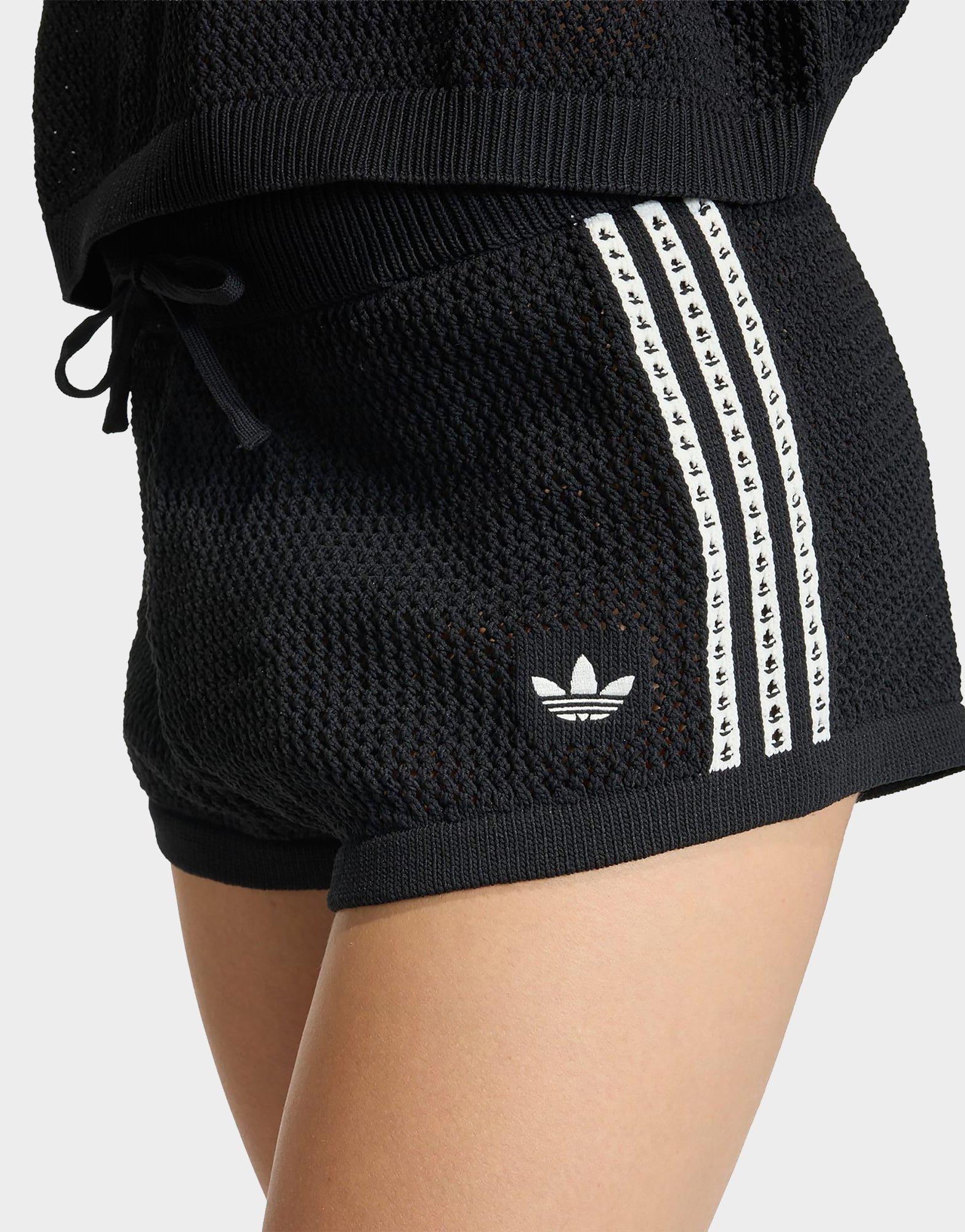 adidas KNITTED CROCHET SHORTS