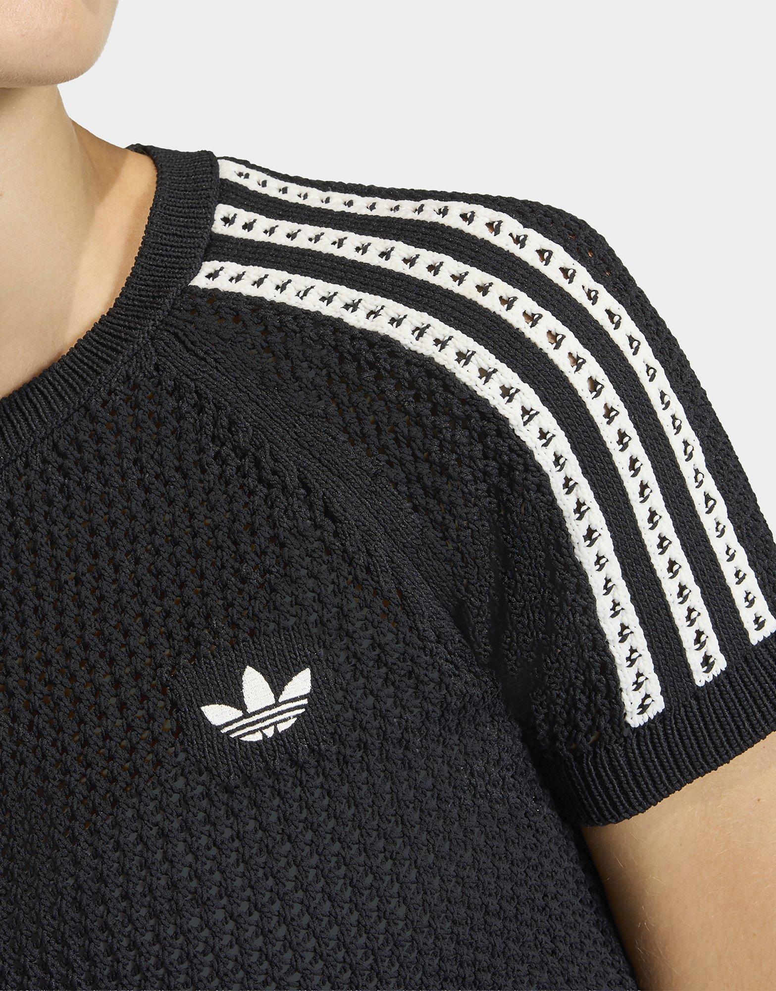 adidas GEBREID, GEHAAKT CALI T-SHIRT