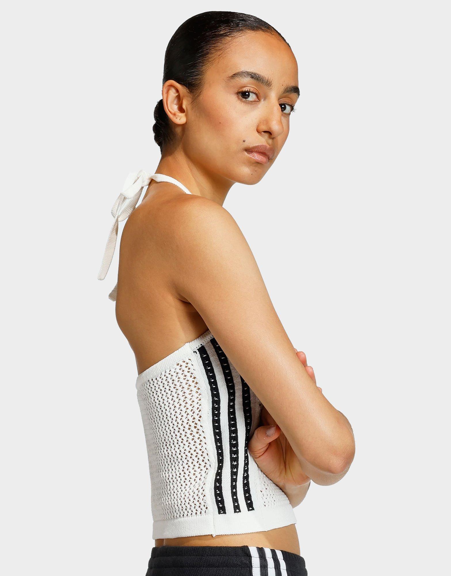 adidas KNITTED CROCHET TOP