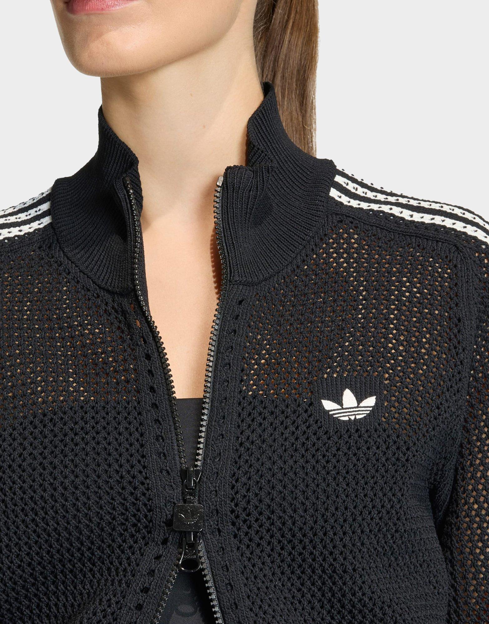 adidas CHAQUETA KNITTED CROCHET FIREBIRD
