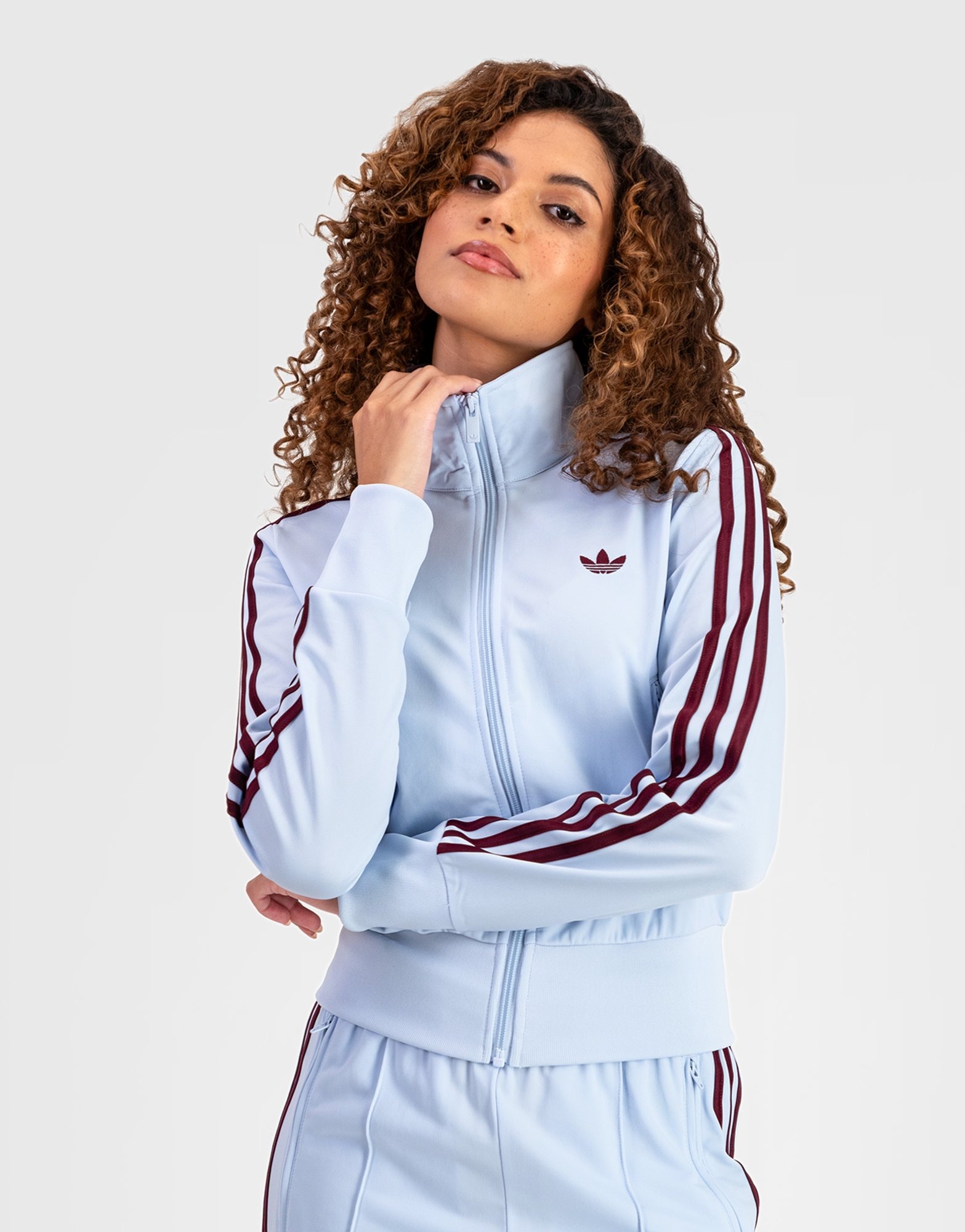 Blue adidas Originals FIREBIRD CLASSIC TRACK TOP | JD Sports UK