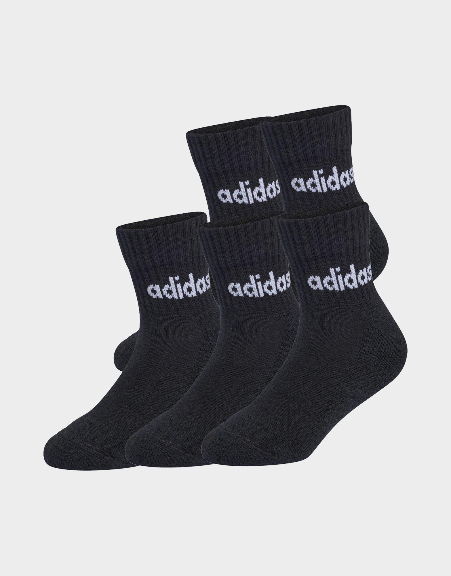 adidas Linear Ankle Socks 5 Pairs Kids