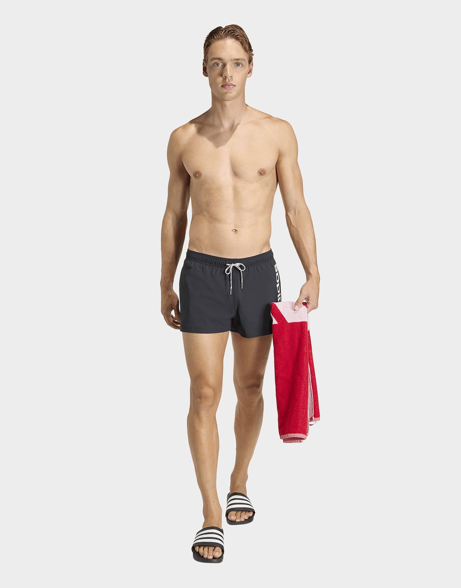 adidas Logo Stretchy Knit Zwemshort 3 Inch