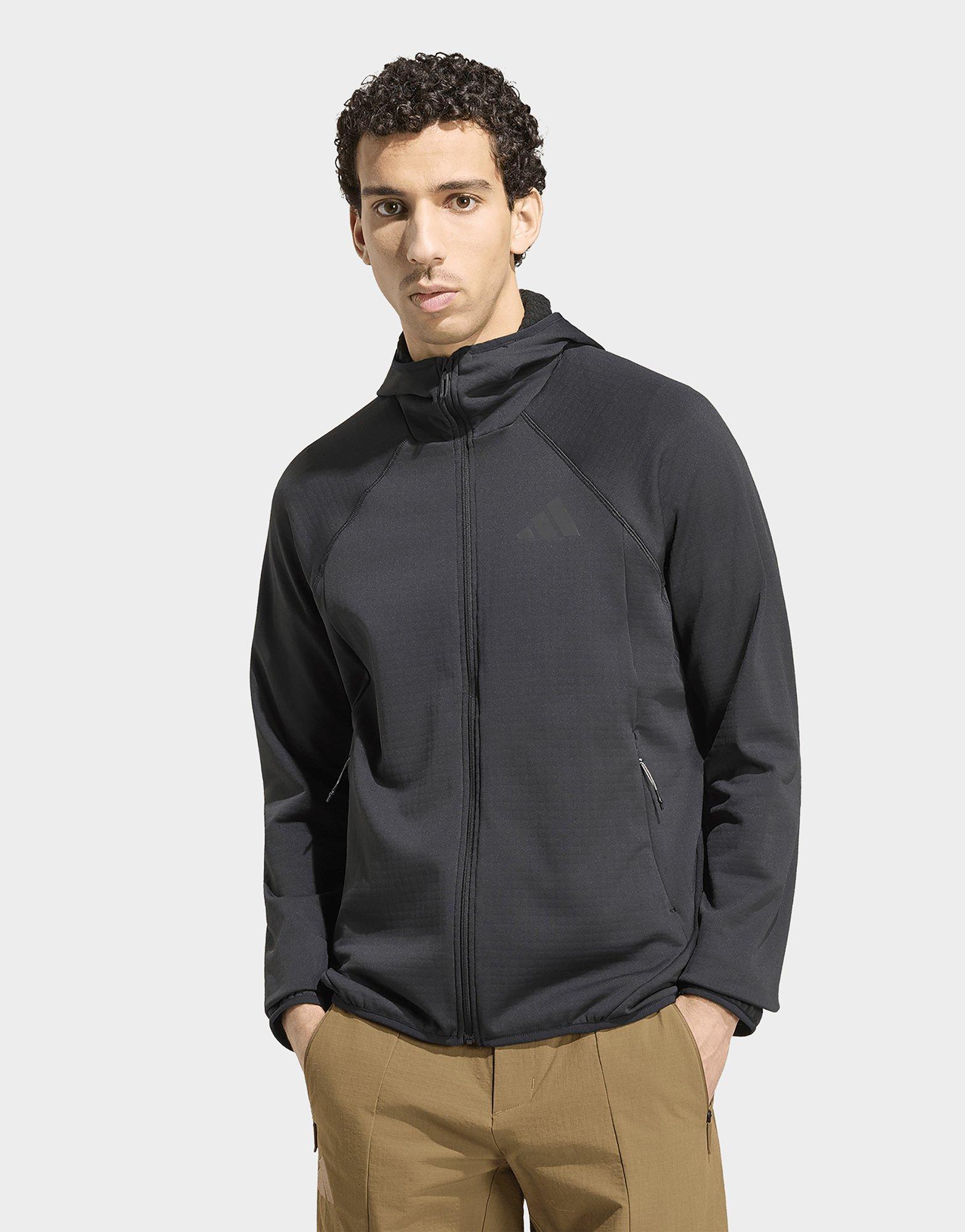 adidas Terrex Xperior Climawarm+ Ventknit Fleece Hooded Jacket