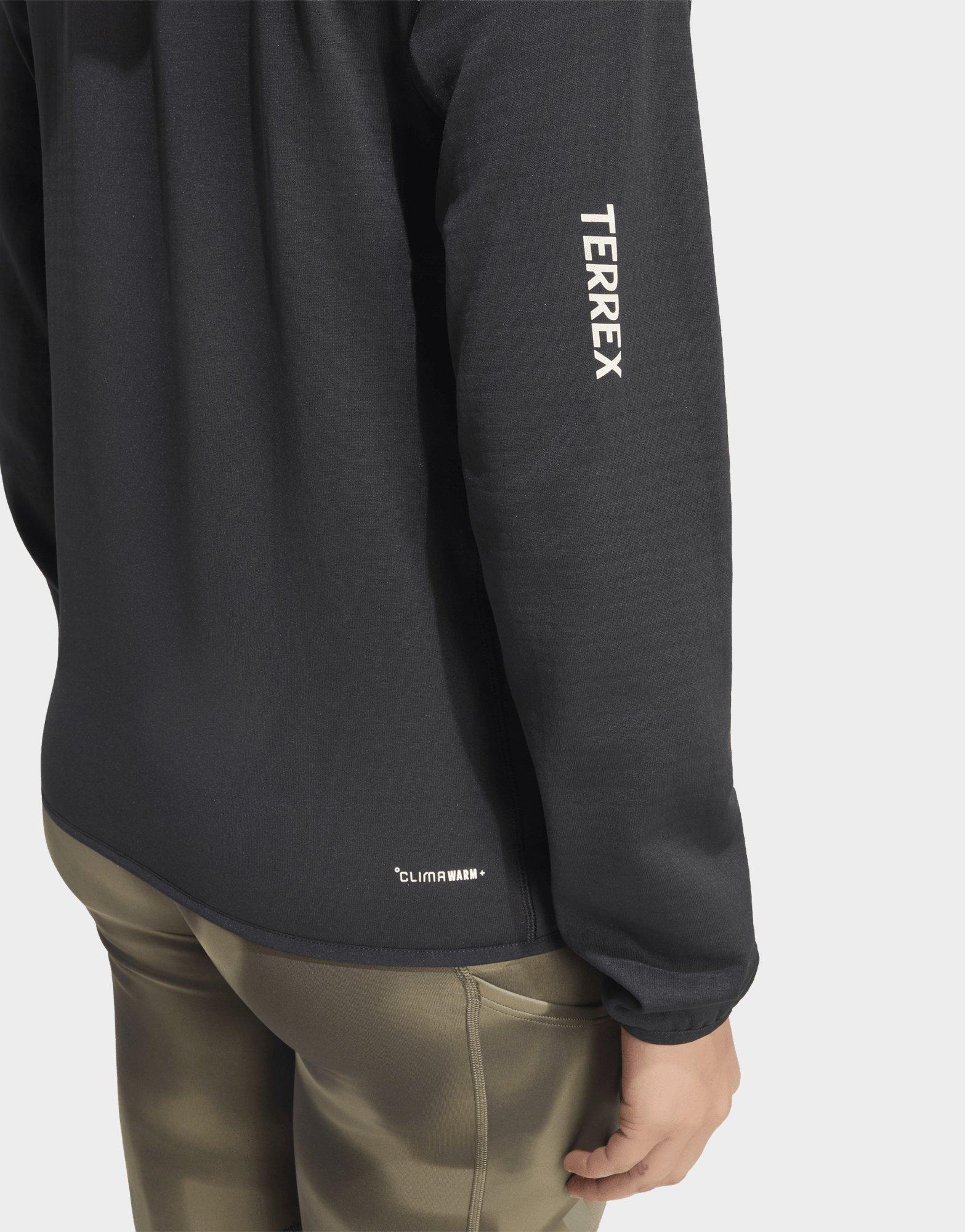adidas Terrex Xperior Climawarm+ Ventknit Fleece-kapuzenjacke