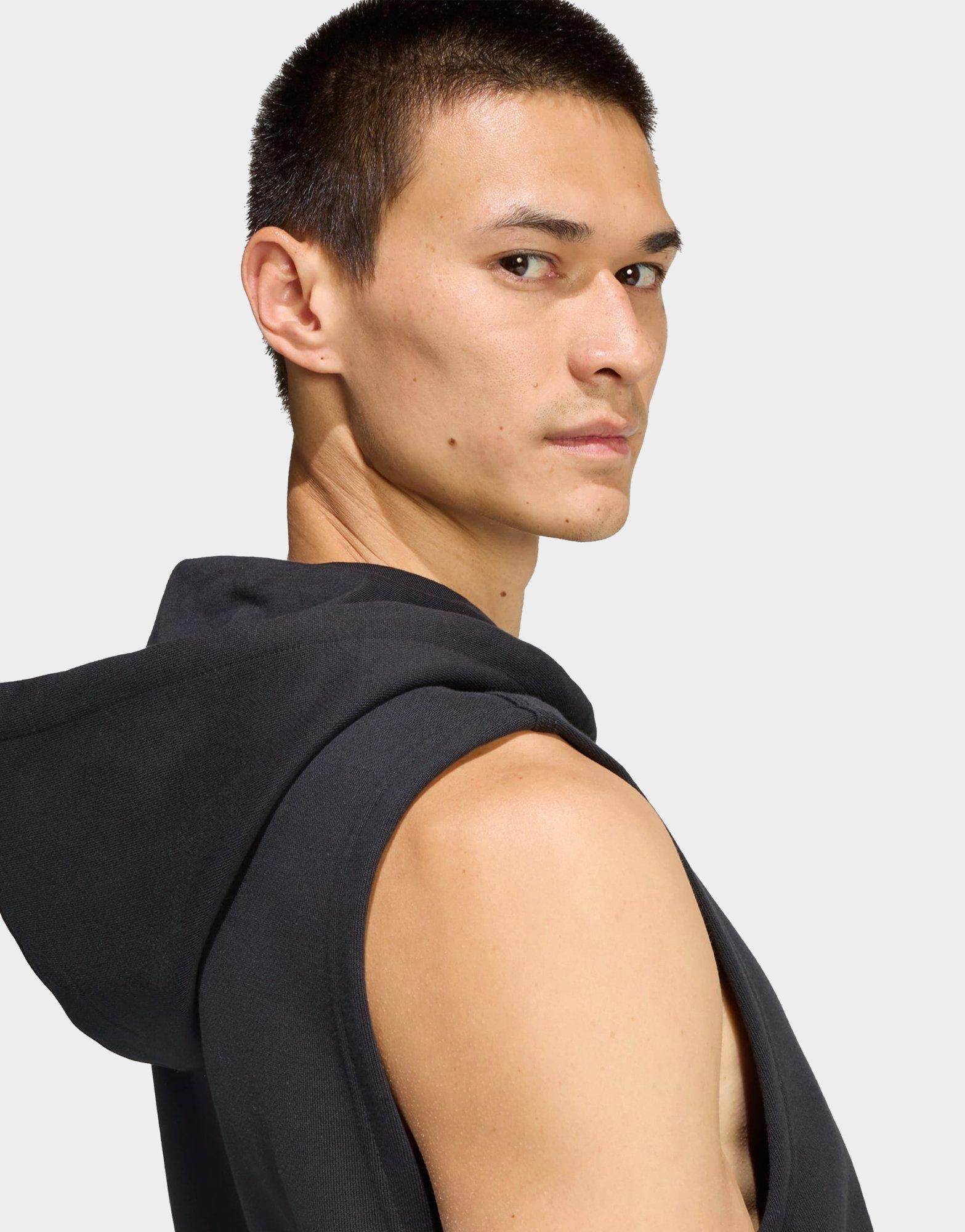 adidas SWEAT-SHIRT A CAPUCHE SANS MANCHES TREFOIL ESSENTIALS