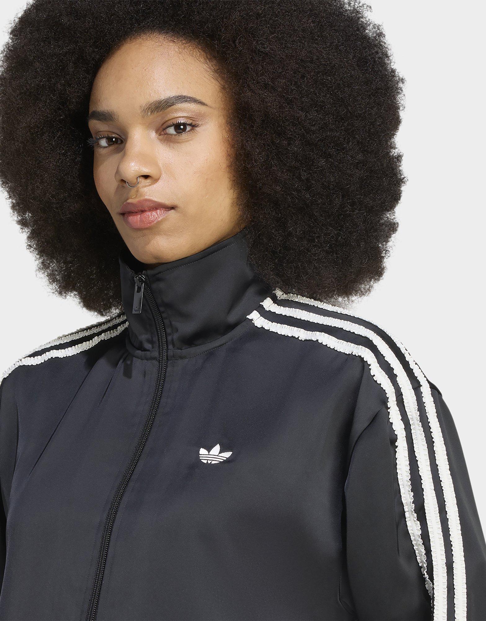 adidas adidas Originals Satin Ruffle 3-Stripes Firebird Sportjack