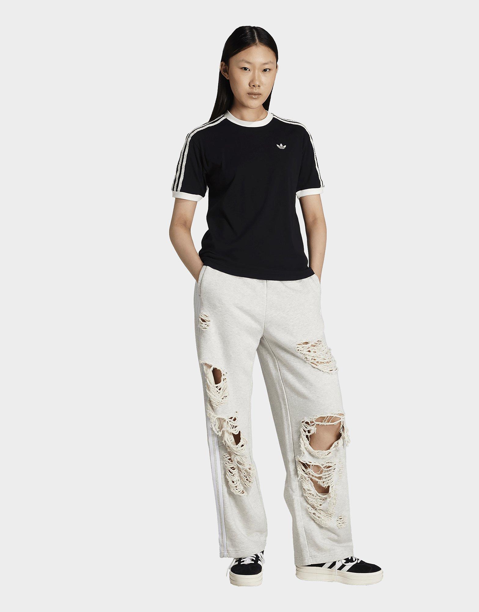 adidas adidas Originals Ruffle 3-Streifen T-Shirt