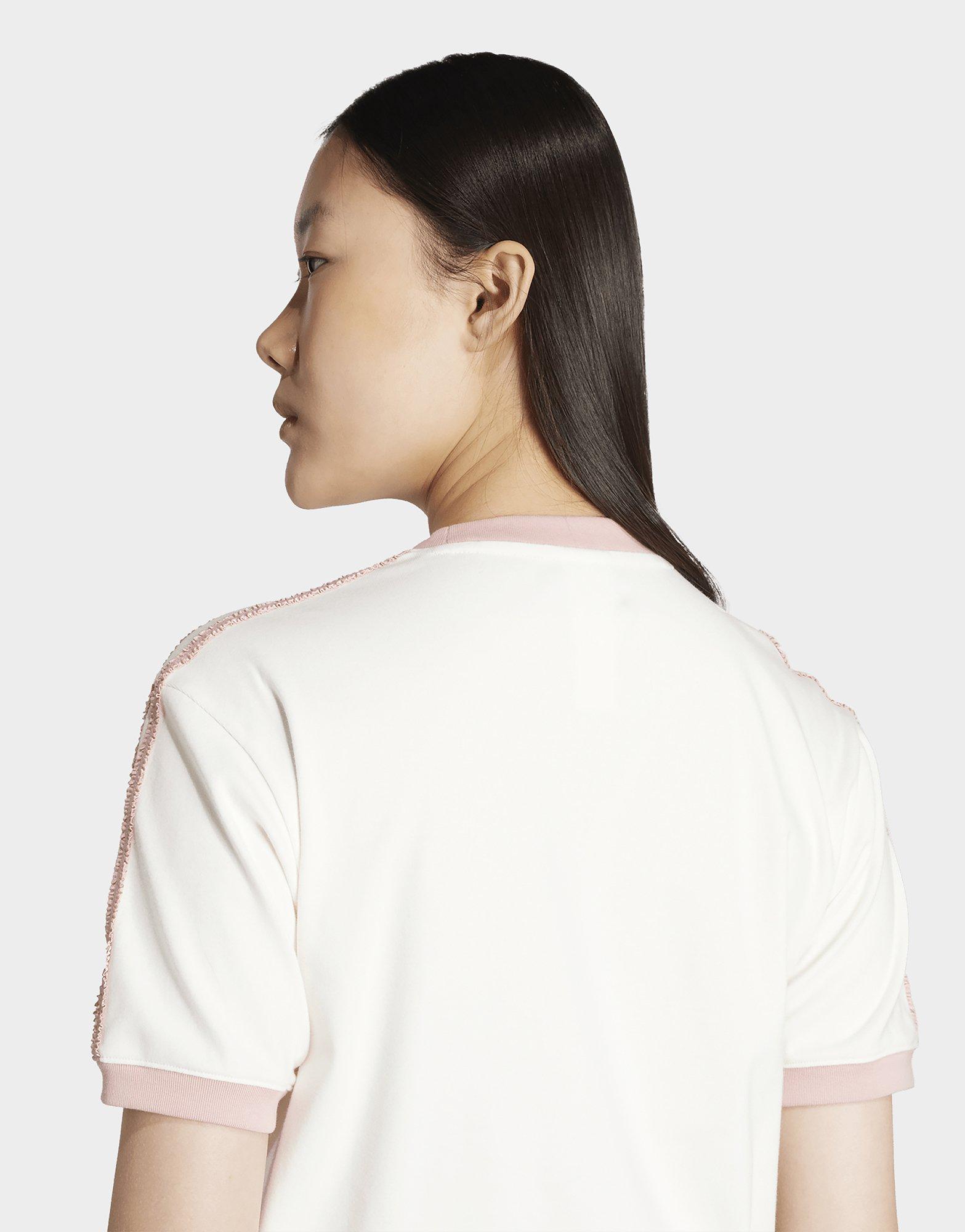 adidas adidas Originals Ruffle 3-Streifen T-Shirt