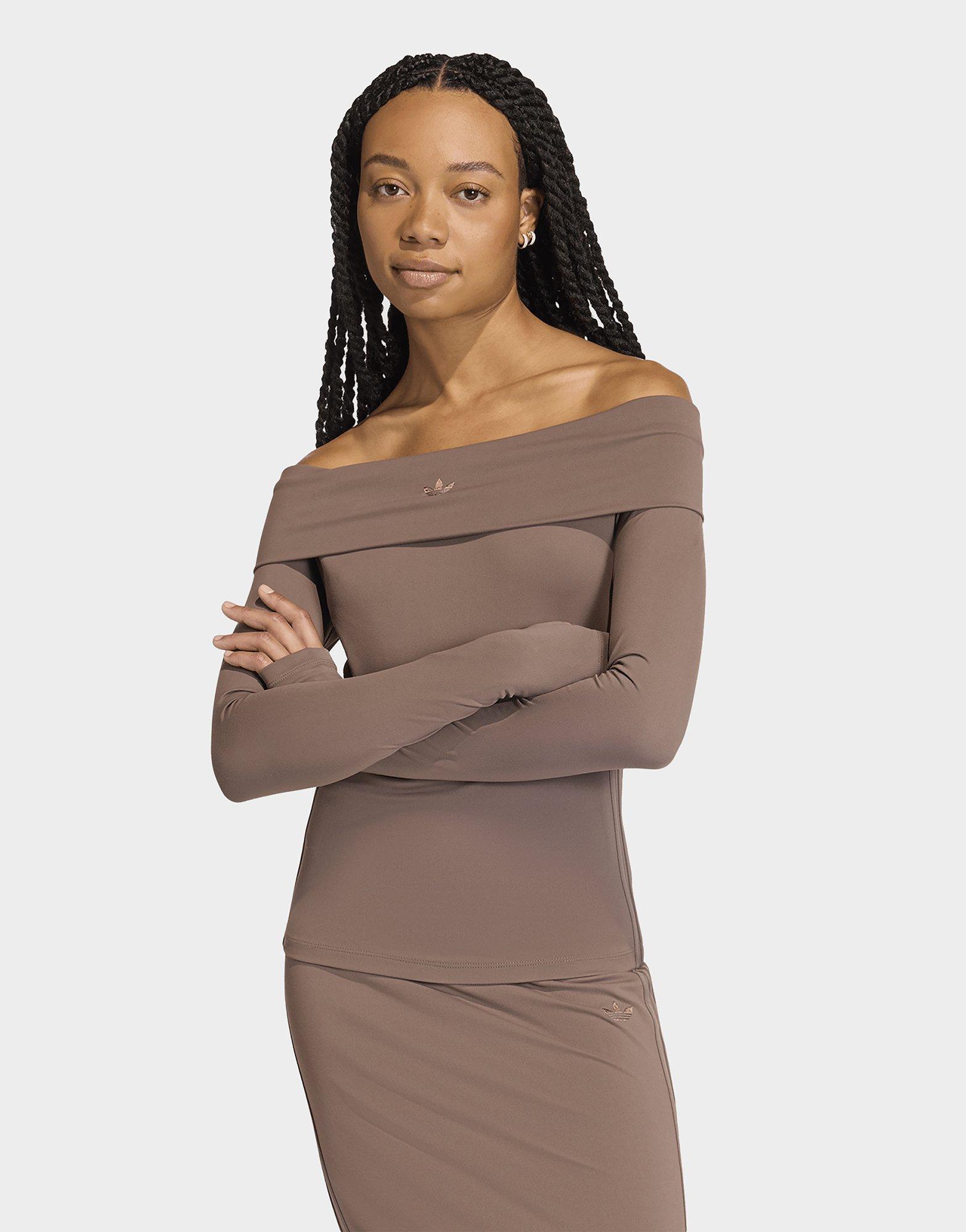 adidas Haut MANCHES LONGUES ÉPAULES DÉNUDÉES