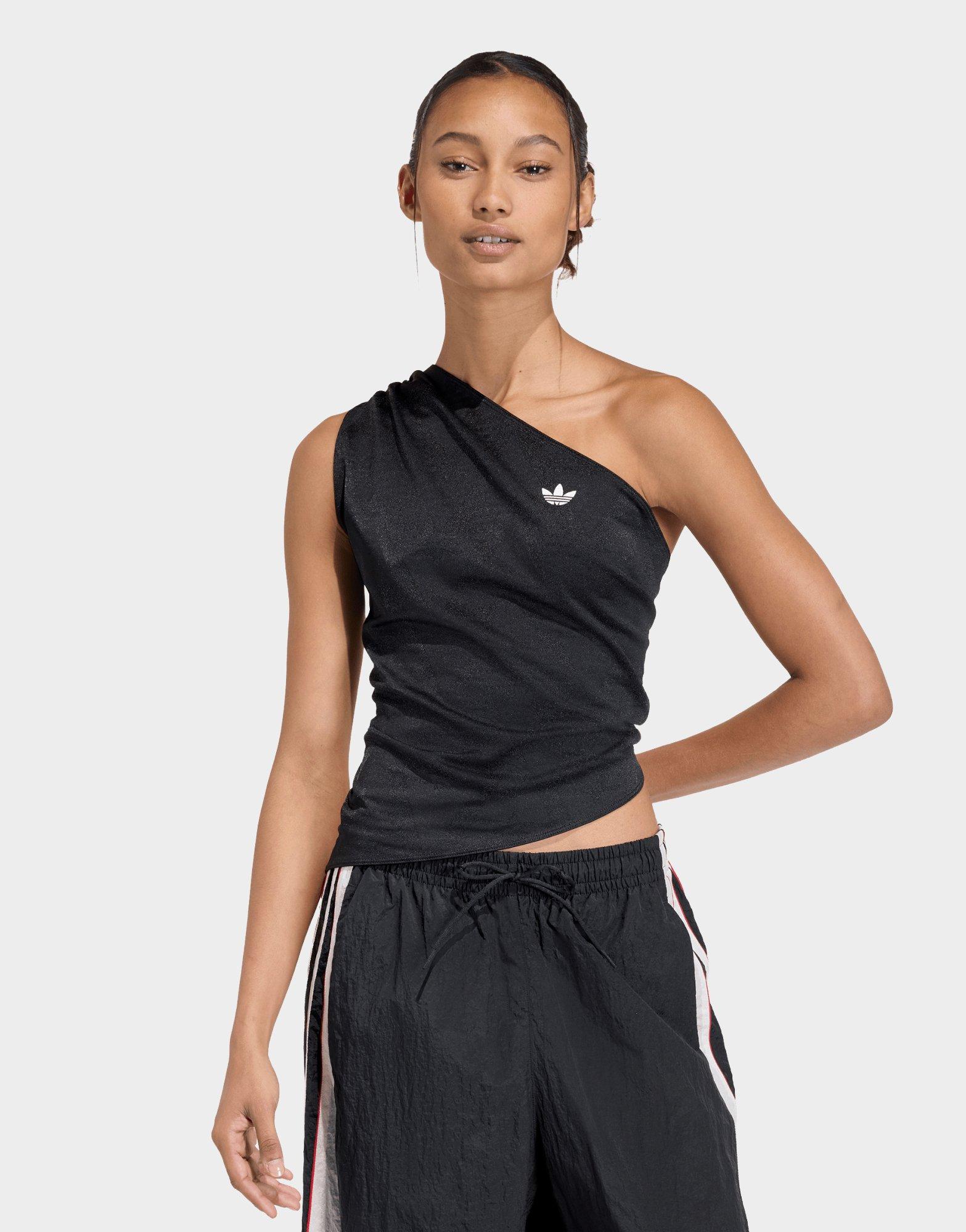 adidas GERÜSCHTES ONE SHOULDER TOP