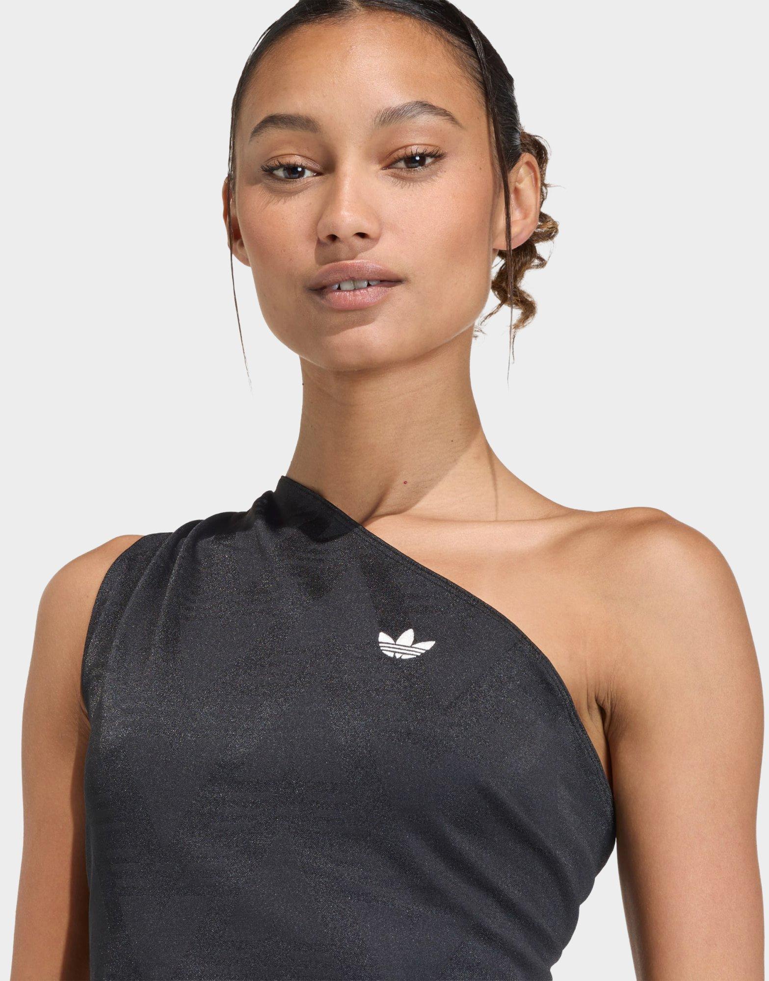 adidas GERÜSCHTES ONE SHOULDER TOP