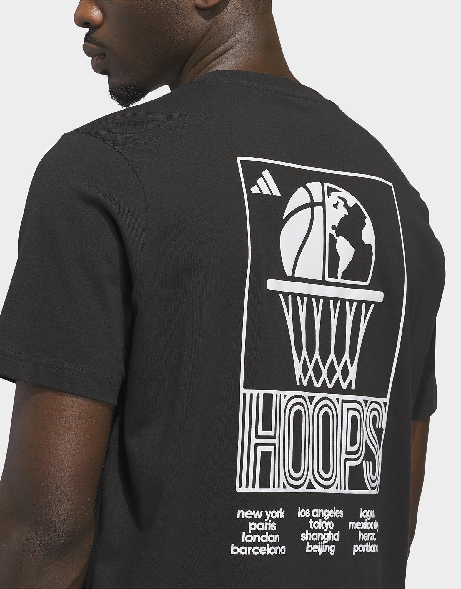 adidas World Wide Hoops Graphic T-Shirt