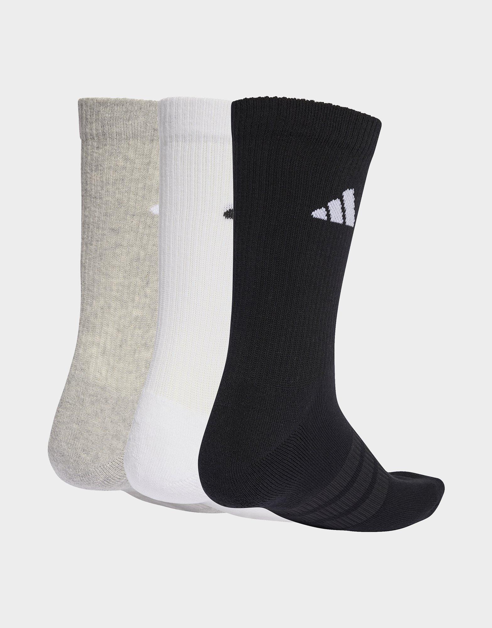 adidas CUSHIONED SPORTSWEAR CREW SOCKS 3 PAIR PACK