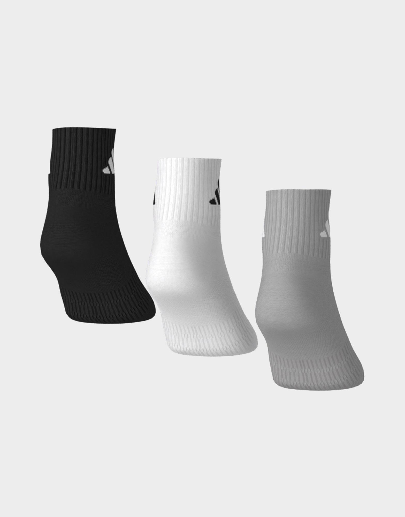 adidas CUSHIONED SPORTSWEAR ANKLE SOCKS 3 PAIR PACK