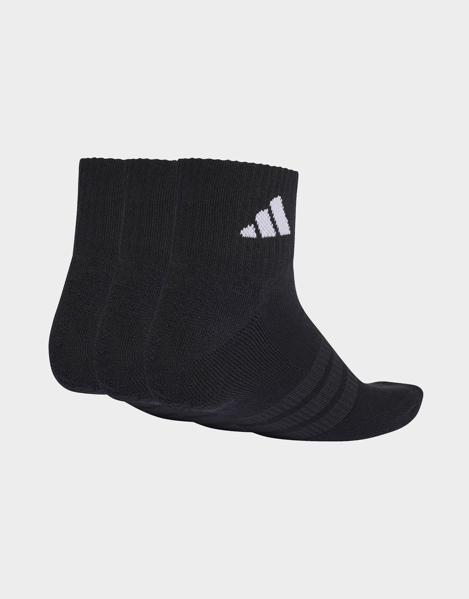 adidas CUSHIONED SPORTSWEAR ANKLE SOCKS 3 PAIR PACK