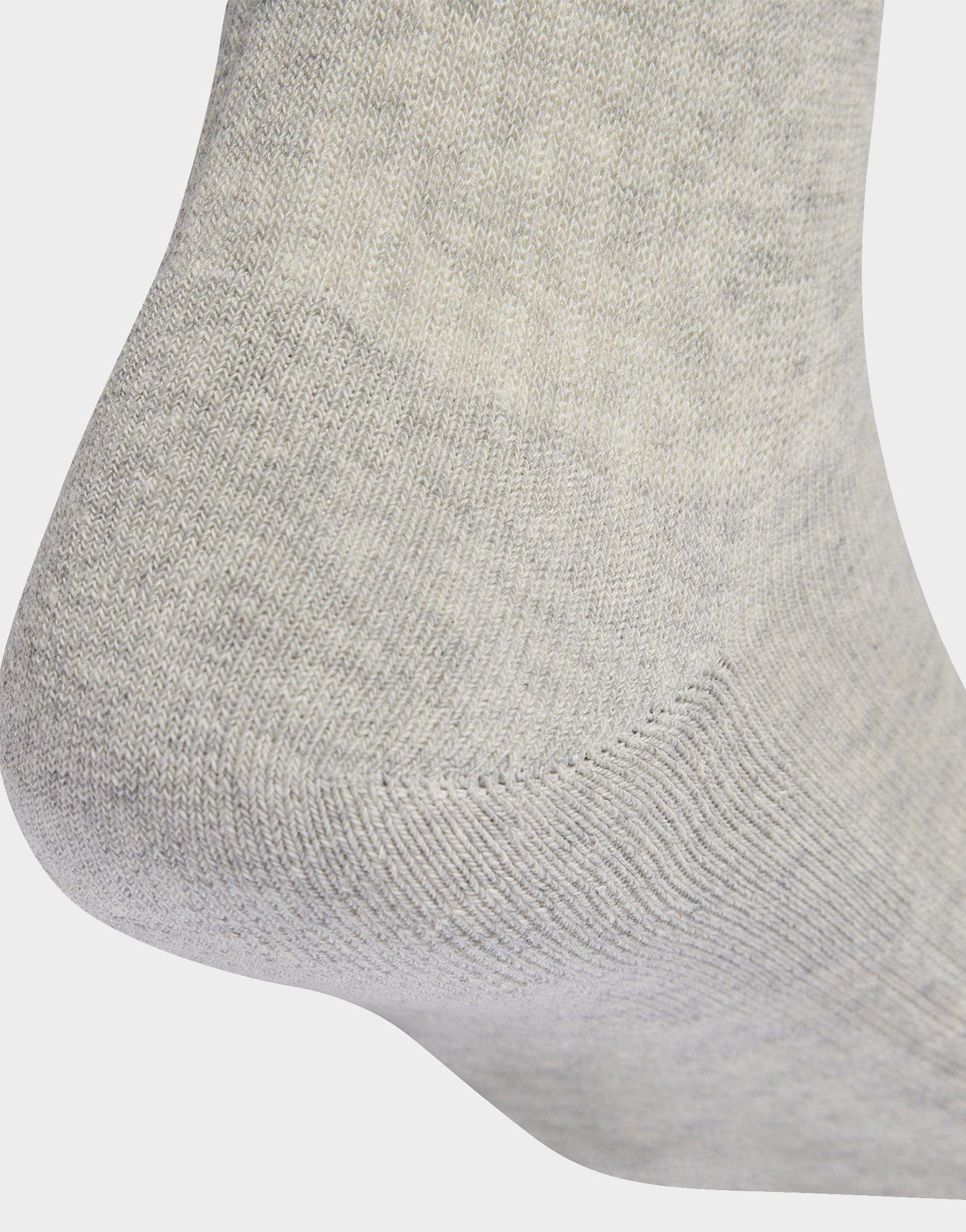 adidas 3-STRIPES CUSHIONED SPORTSWEAR CREW SOCKS 3 PAIR PACK