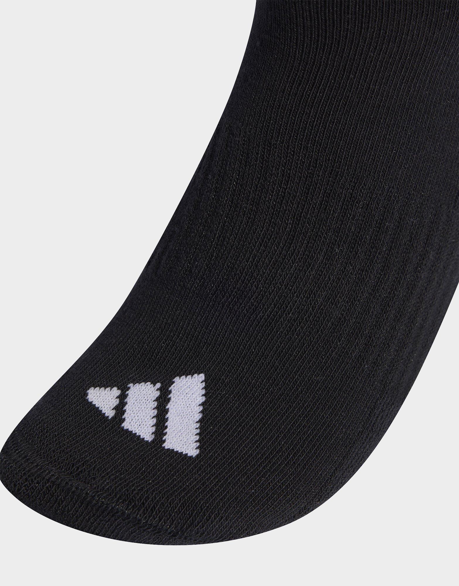 adidas 3-STRIPES CUSHIONED SPORTSWEAR CREW SOCKS 3 PAIR PACK