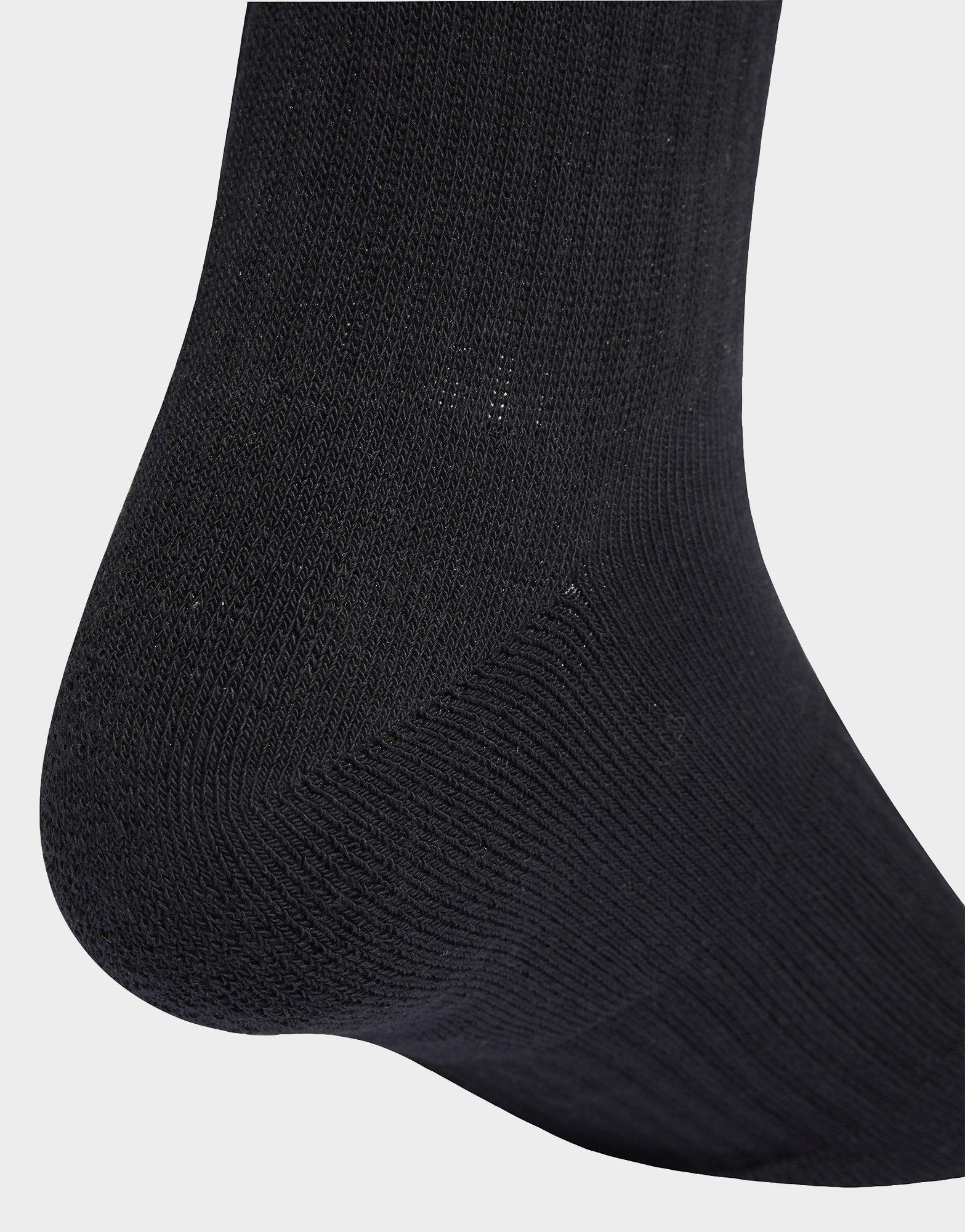 adidas 3-STRIPES CUSHIONED SPORTSWEAR CREW SOCKS 3 PAIR PACK