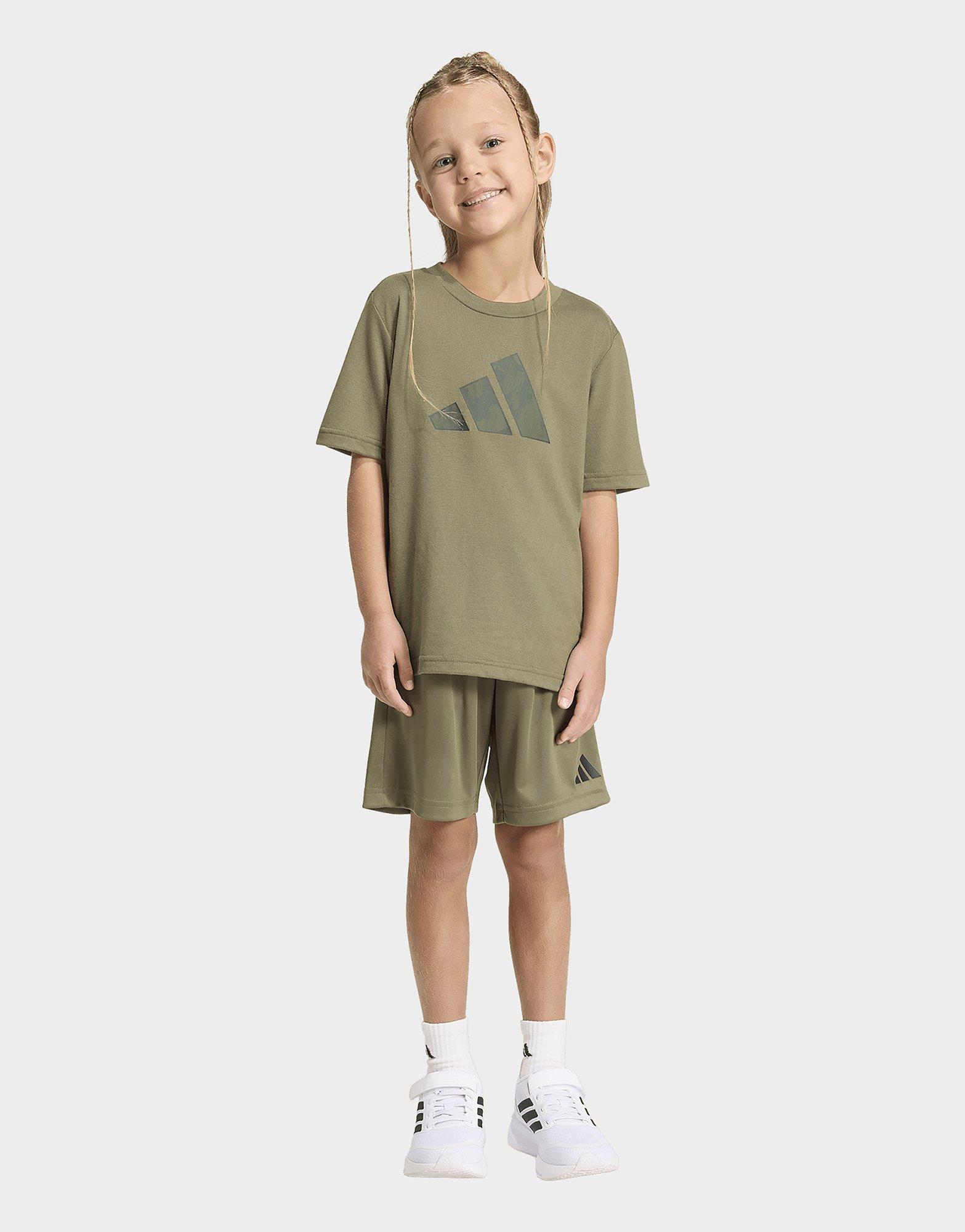 adidas Set sportivo Seasonals Camo per bambini e bambine piccoli