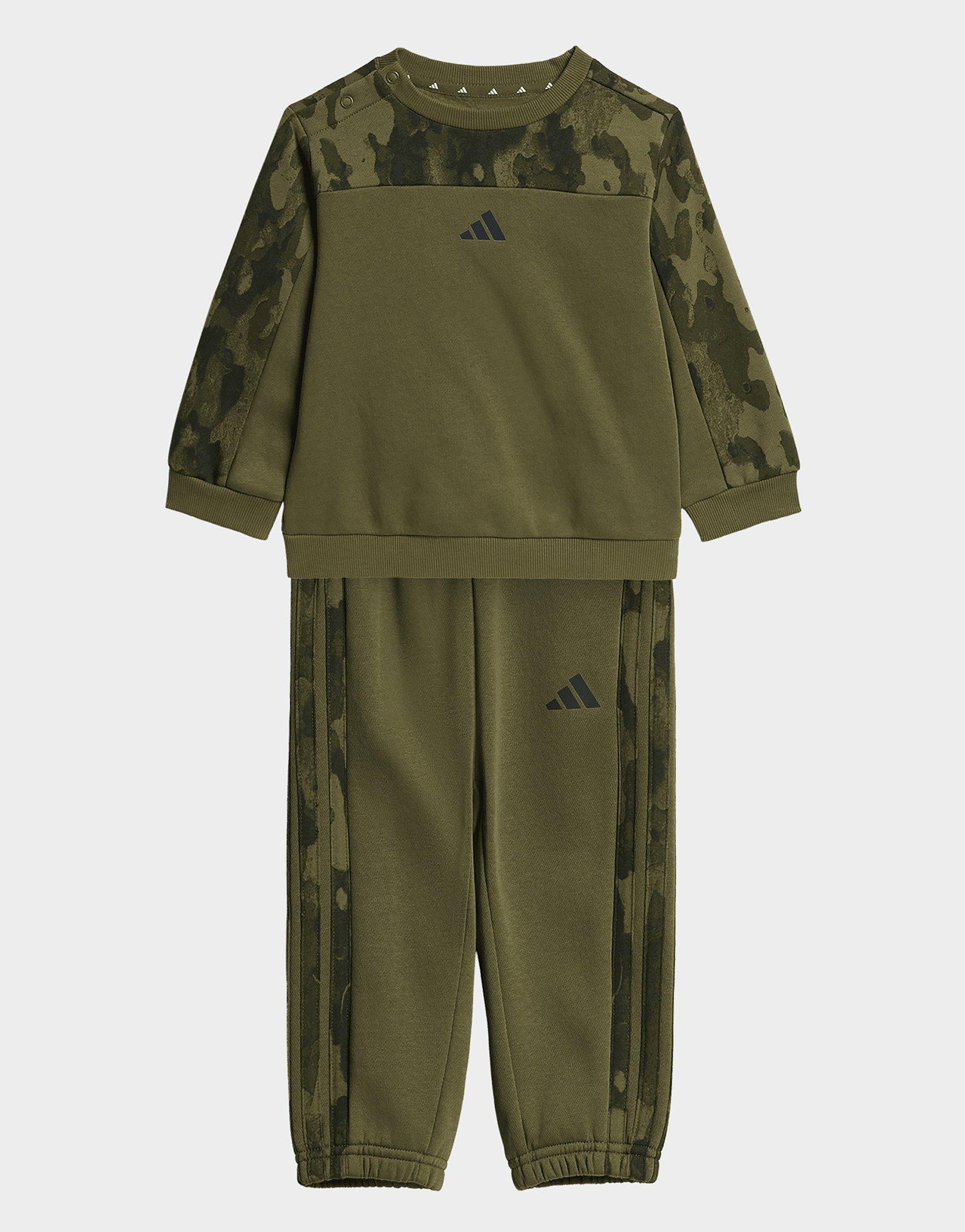 adidas Set Tessuto Felpato Mimetico Seasonal Essentials Jogger Infant