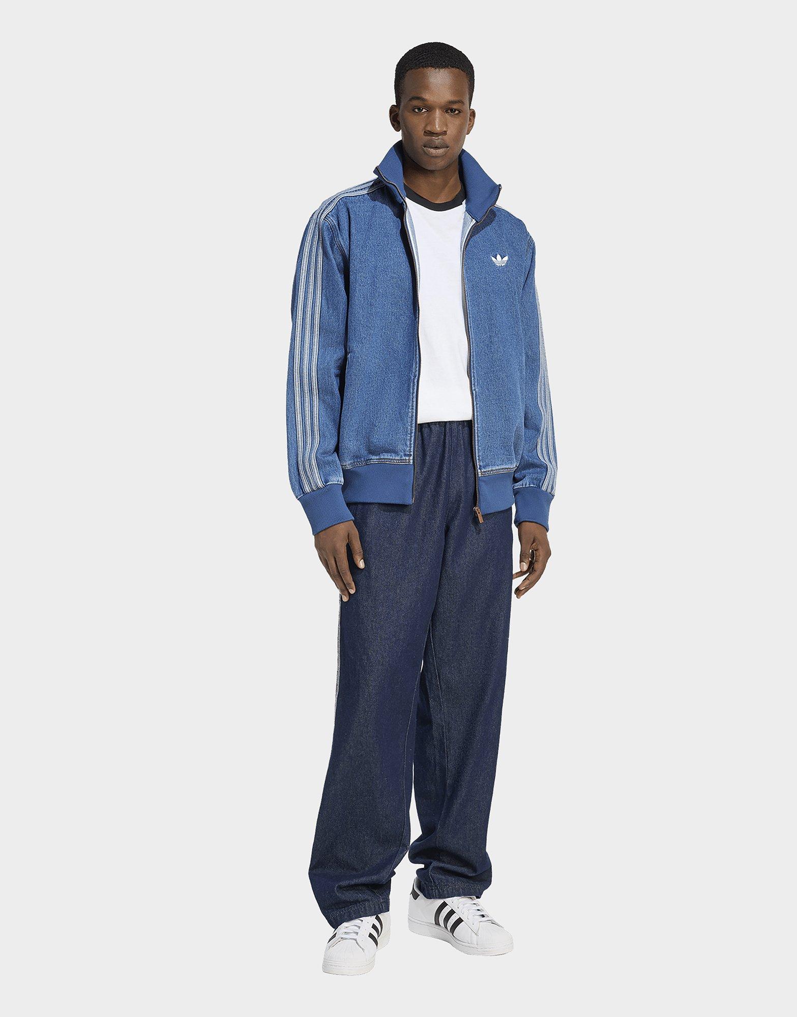 adidas ADICOLOR DENIM FIREBIRD TRACK TOP
